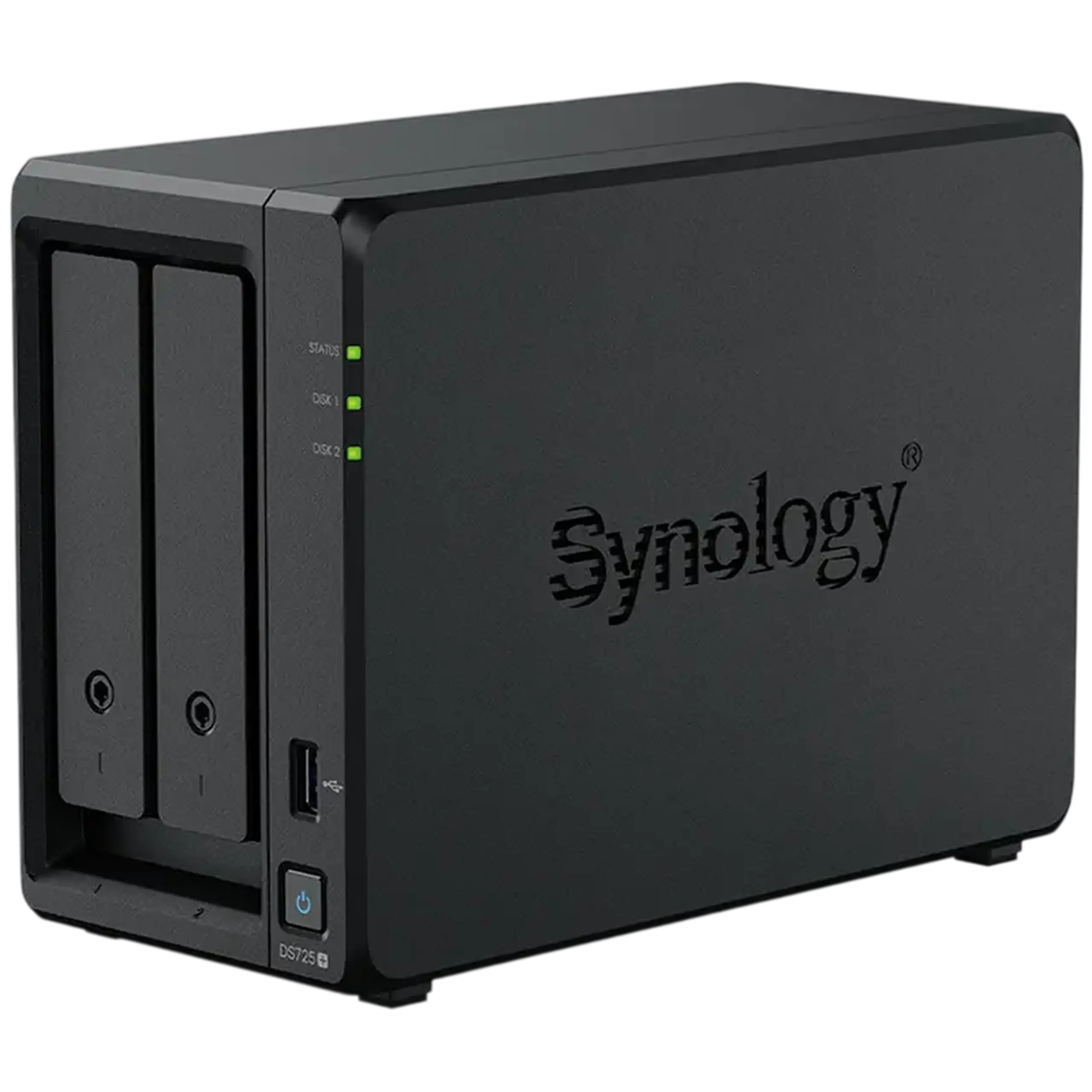Stocare atașată la rețea SYNOLOGY DS725+, Negru