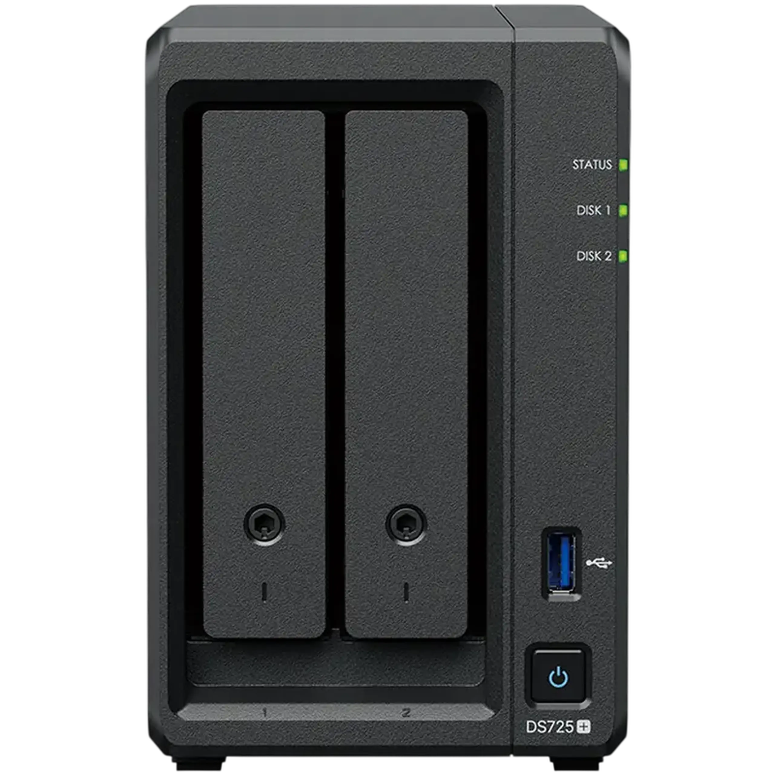 Stocare atașată la rețea SYNOLOGY DS725+, Negru