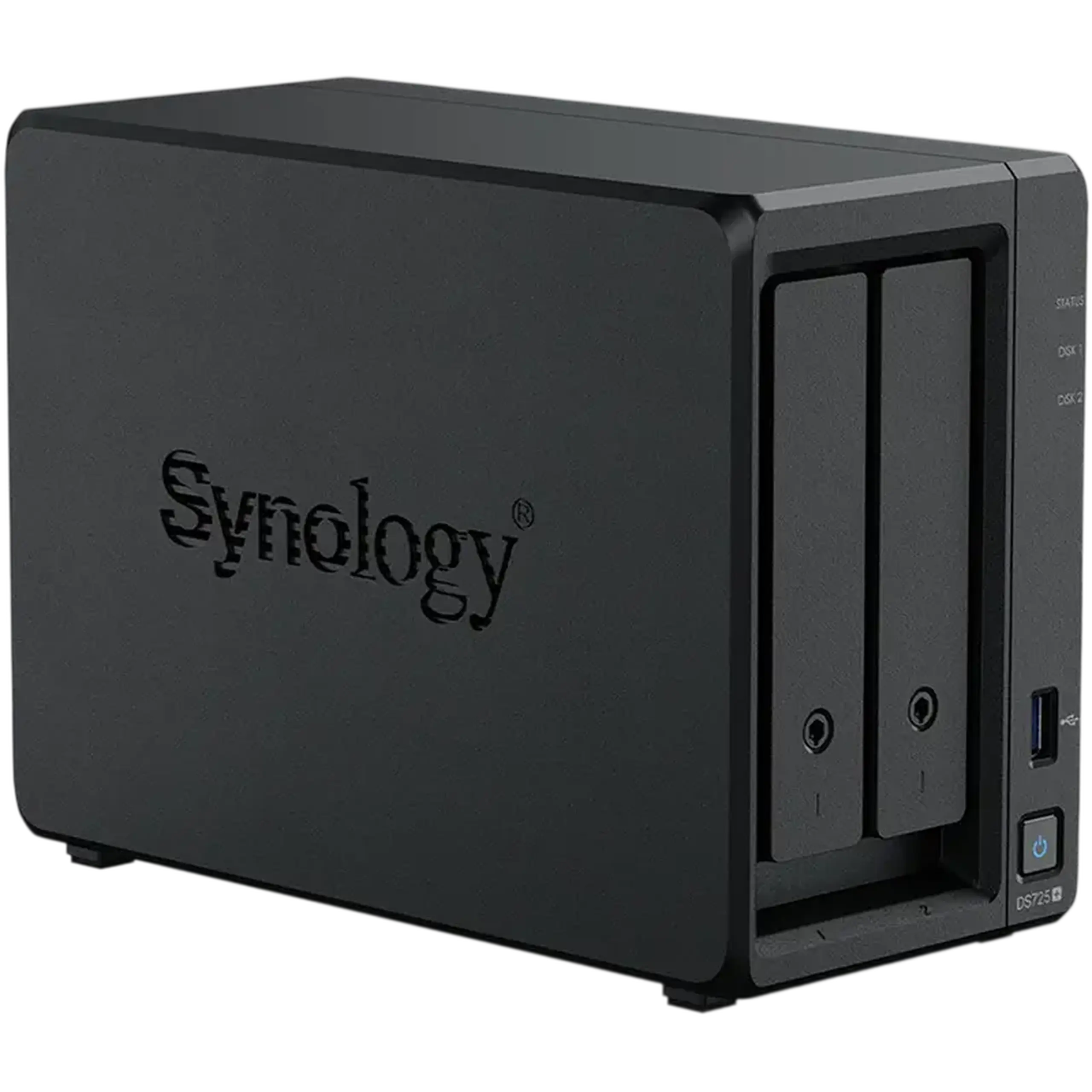 Stocare atașată la rețea SYNOLOGY DS725+, Negru