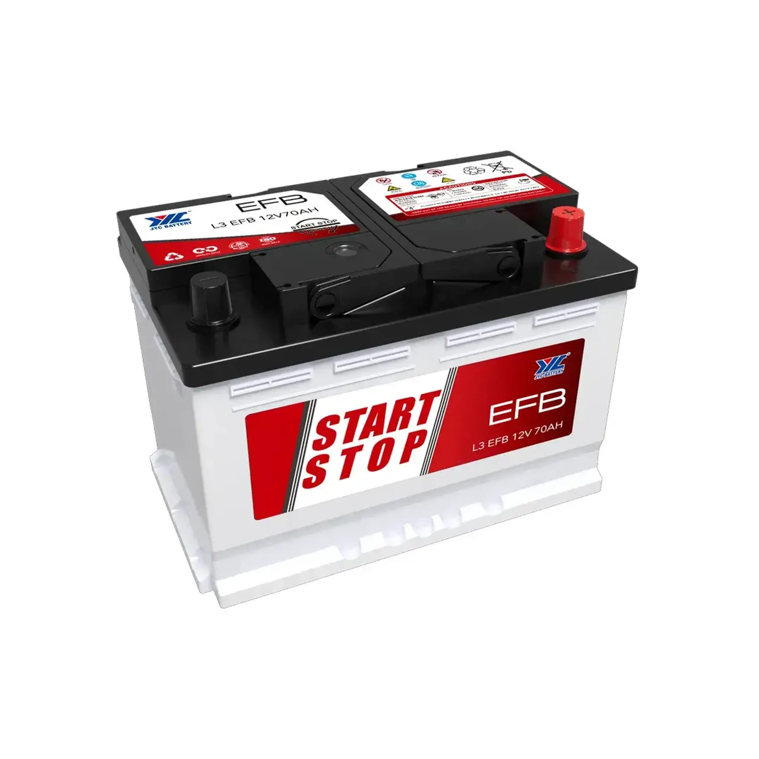 Acumulator auto L3 12 V 70 Ah 547 A JYC - Curent de pornire 700 A