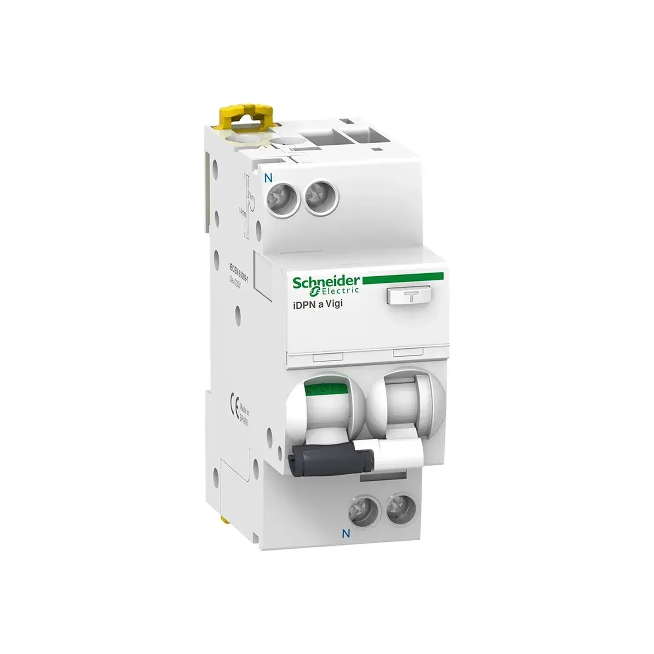 Întreruptor automat diferențial Schneider-Electric iDPNa Vigi C 30 mA 25A 1P+N 230 V