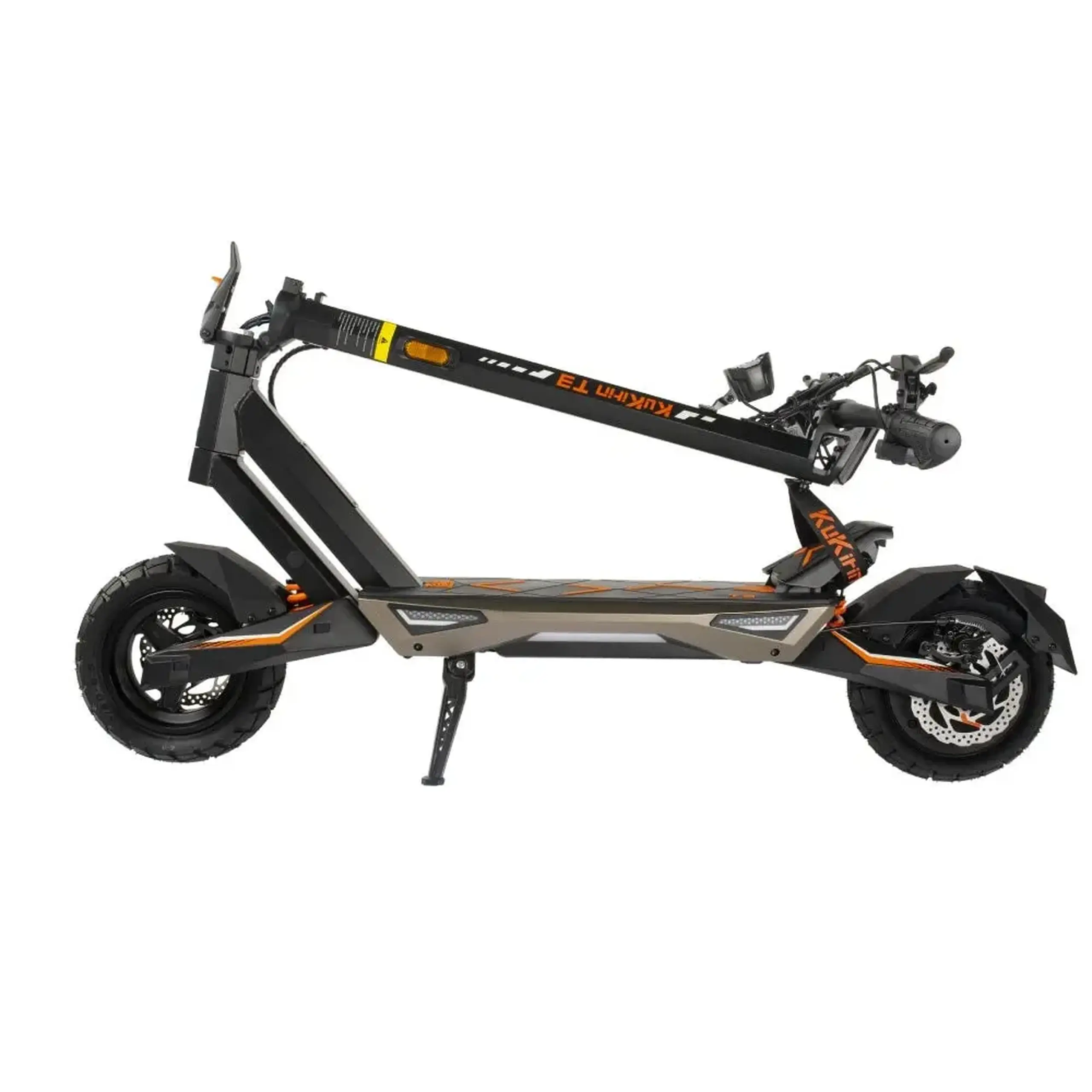 Trotineta electrica KuKirin T3, motor 800W, baterie 48V 15.6Ah, viteza maxima 45km/h, autonomie 58km, roti 10 inch, frane pe disc, amortizoare fata si spate