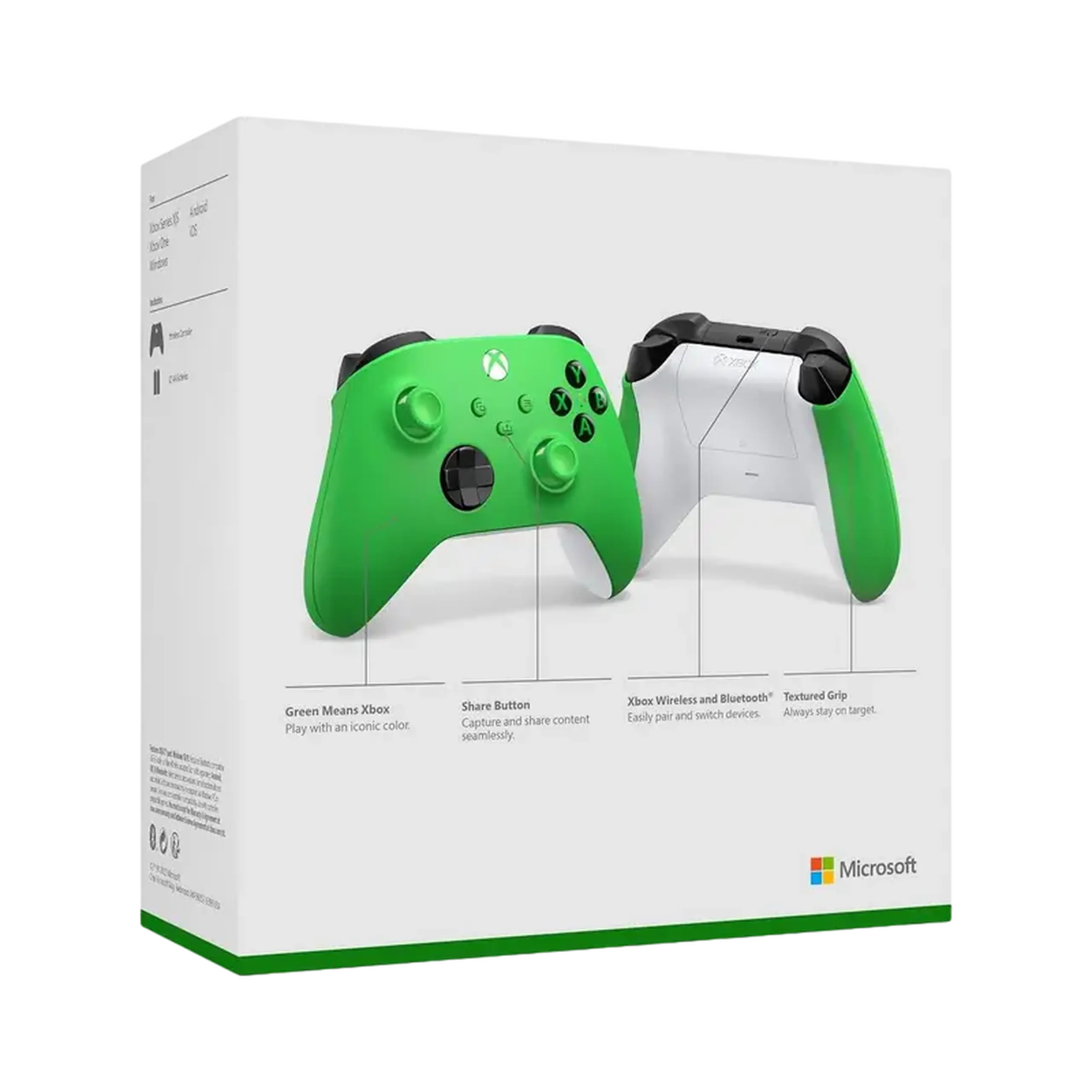 Gamepad Microsoft Xbox Series X, Verde