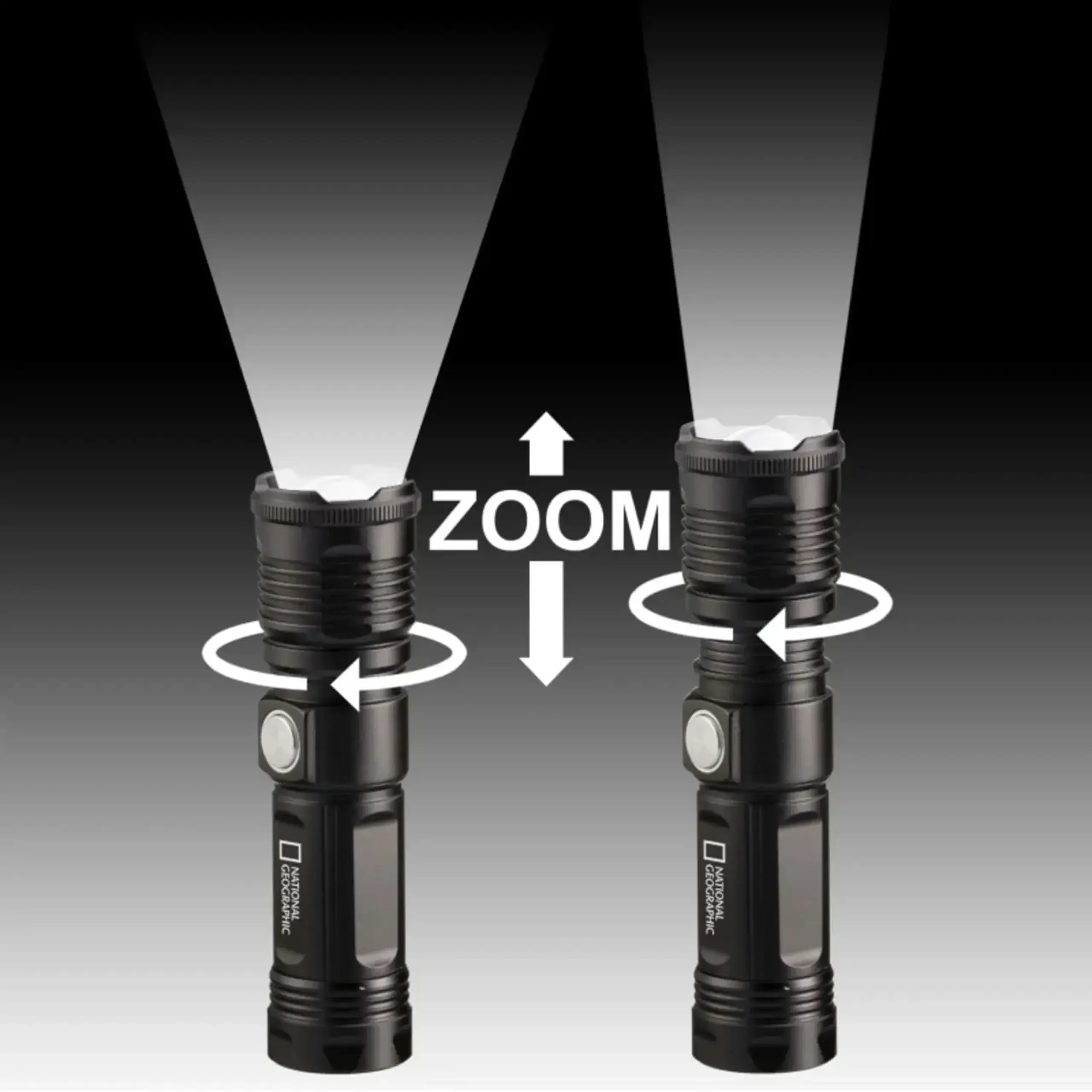 Lanternă LED cu zoom — Bresser