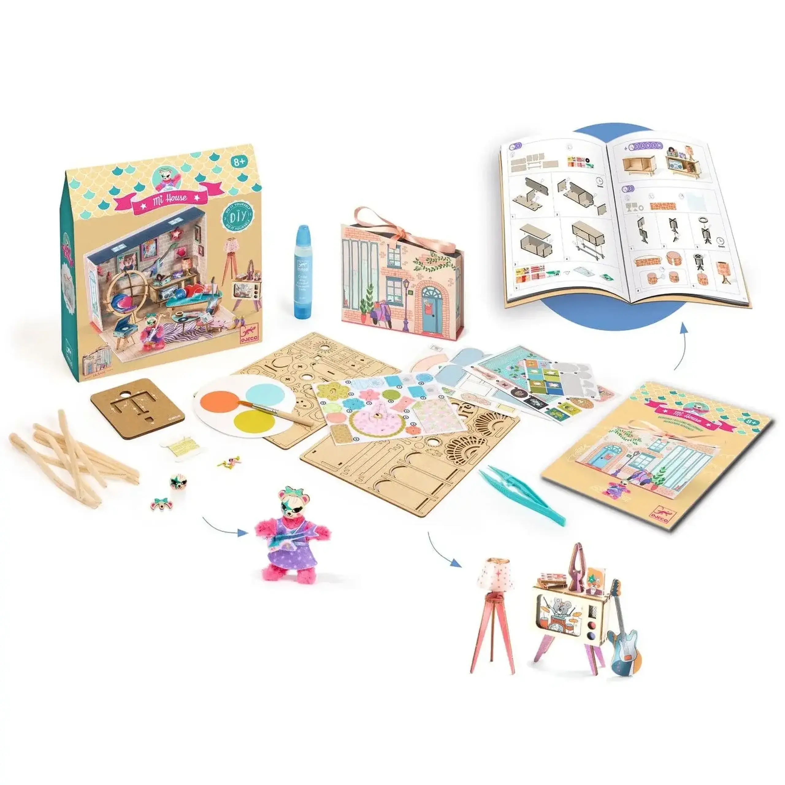 Set creativ „Mi House Stella” — Djeco