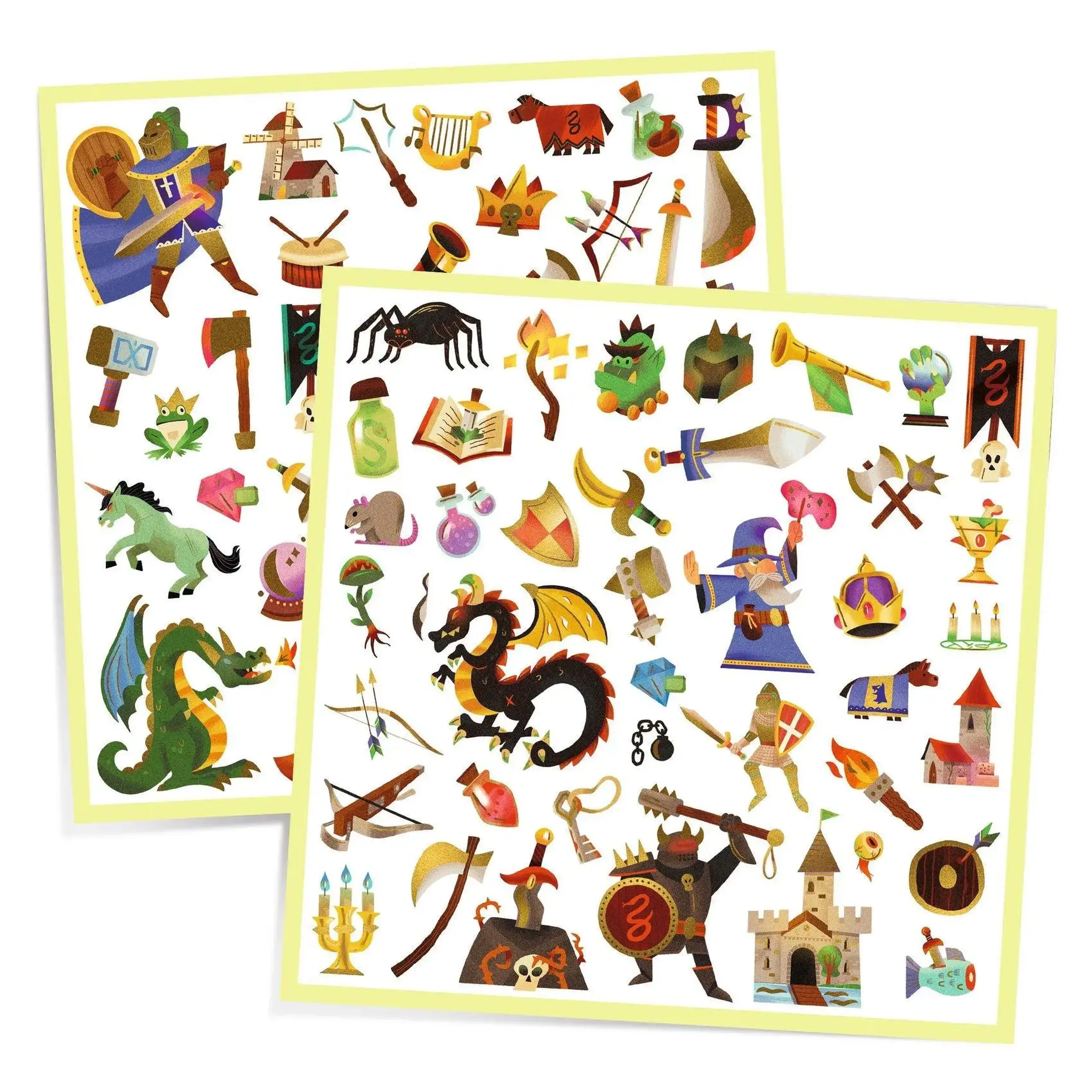 Stickere „Médiéval” — Djeco