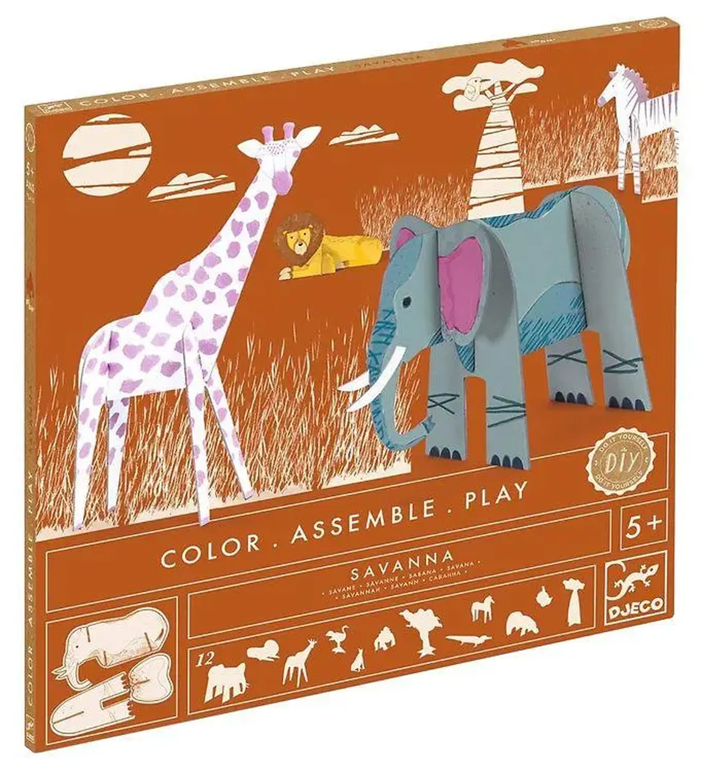 Set creativ „Savana” — Djeco