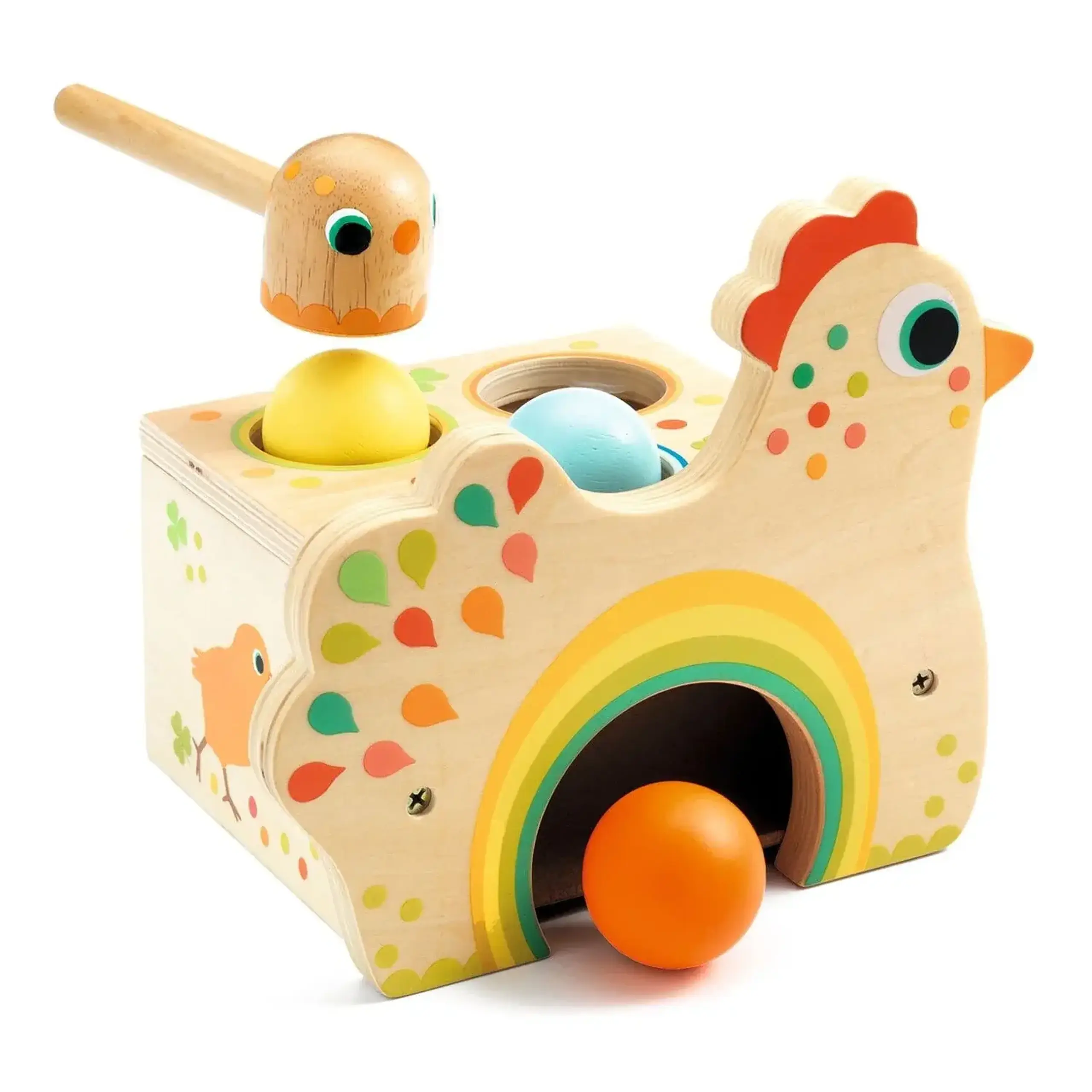 Joc de ciocănit din lemn Tapatou — Djeco