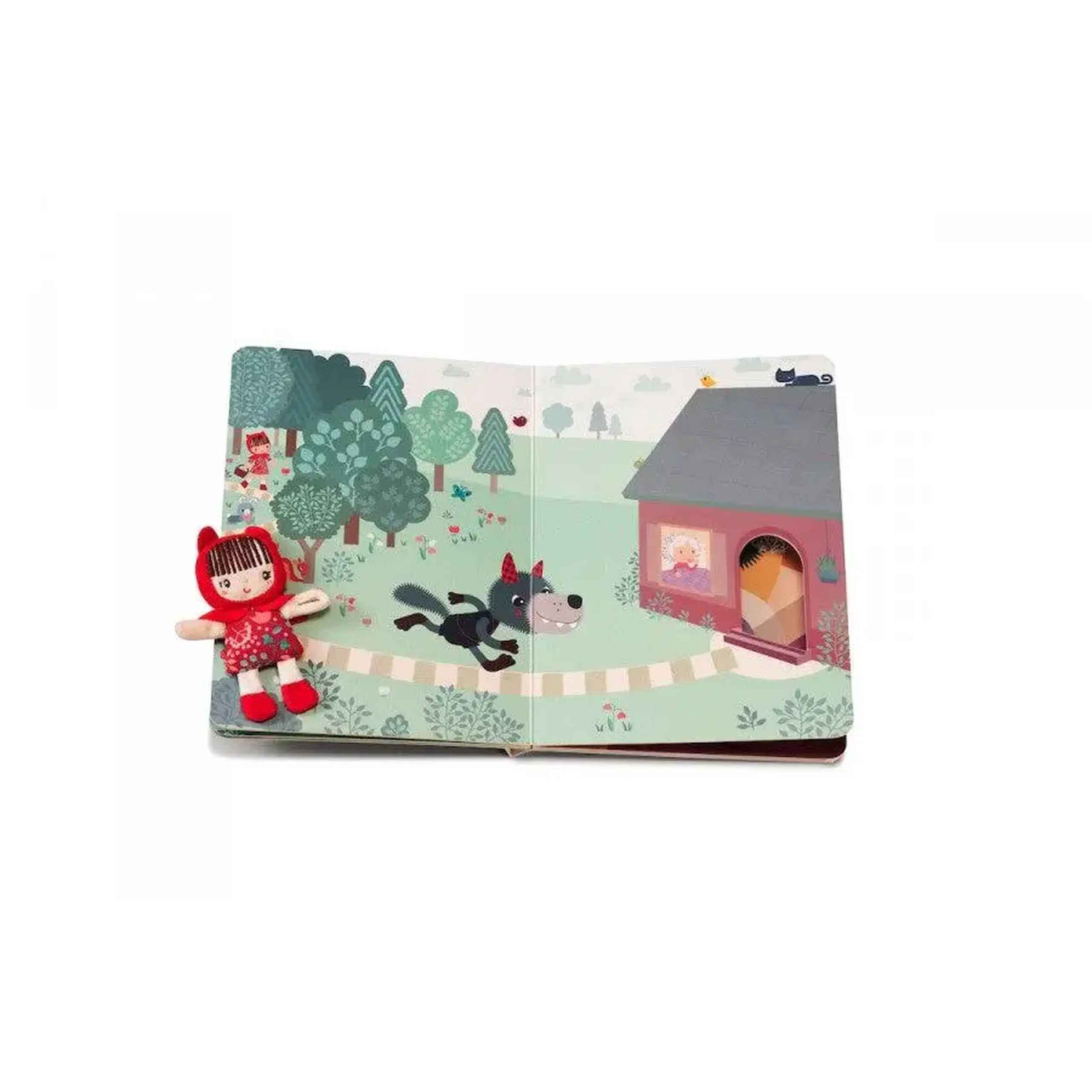 Carte interactivă Scufița Roșie — Lilliputiens