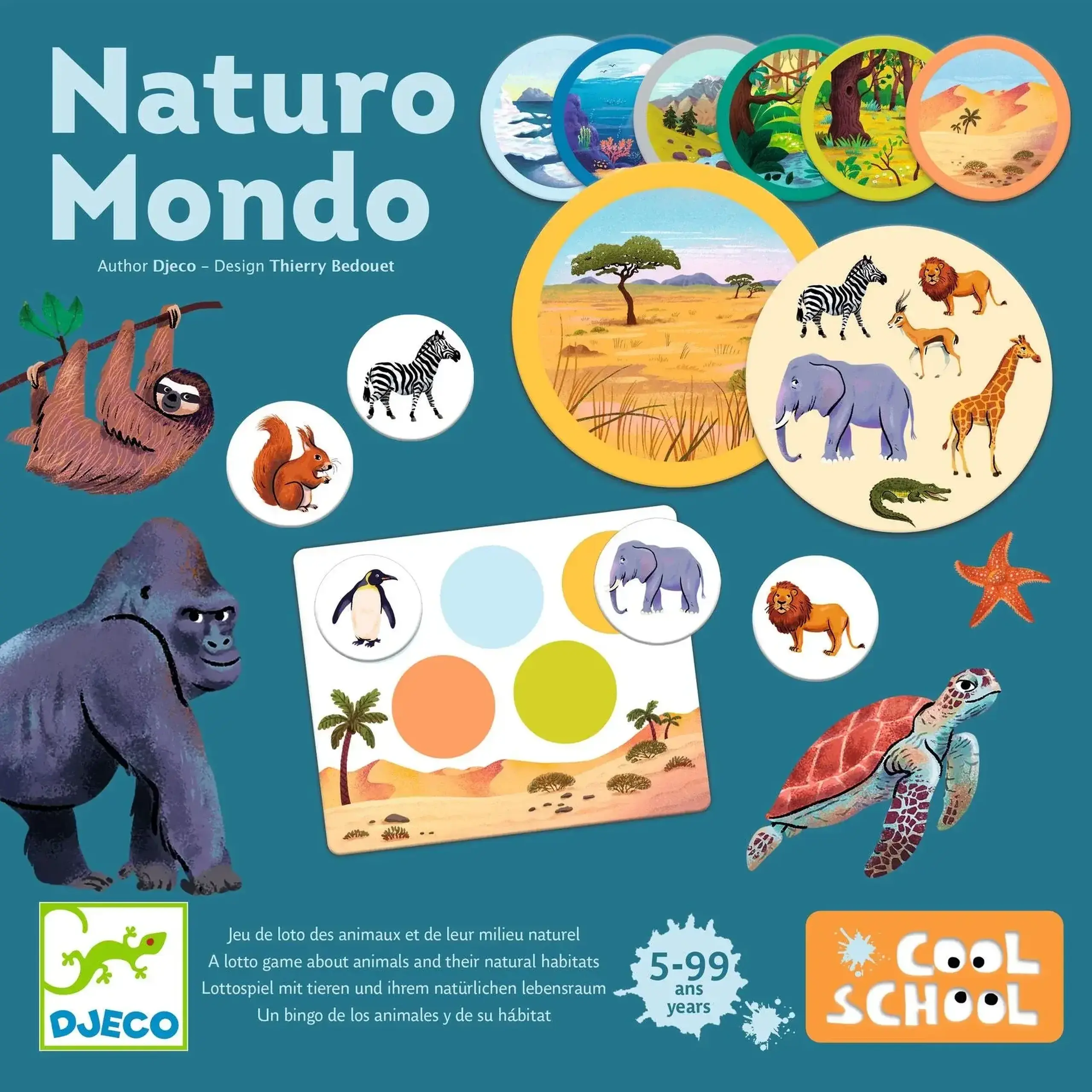 Joc loto Naturo Mondo — Djeco