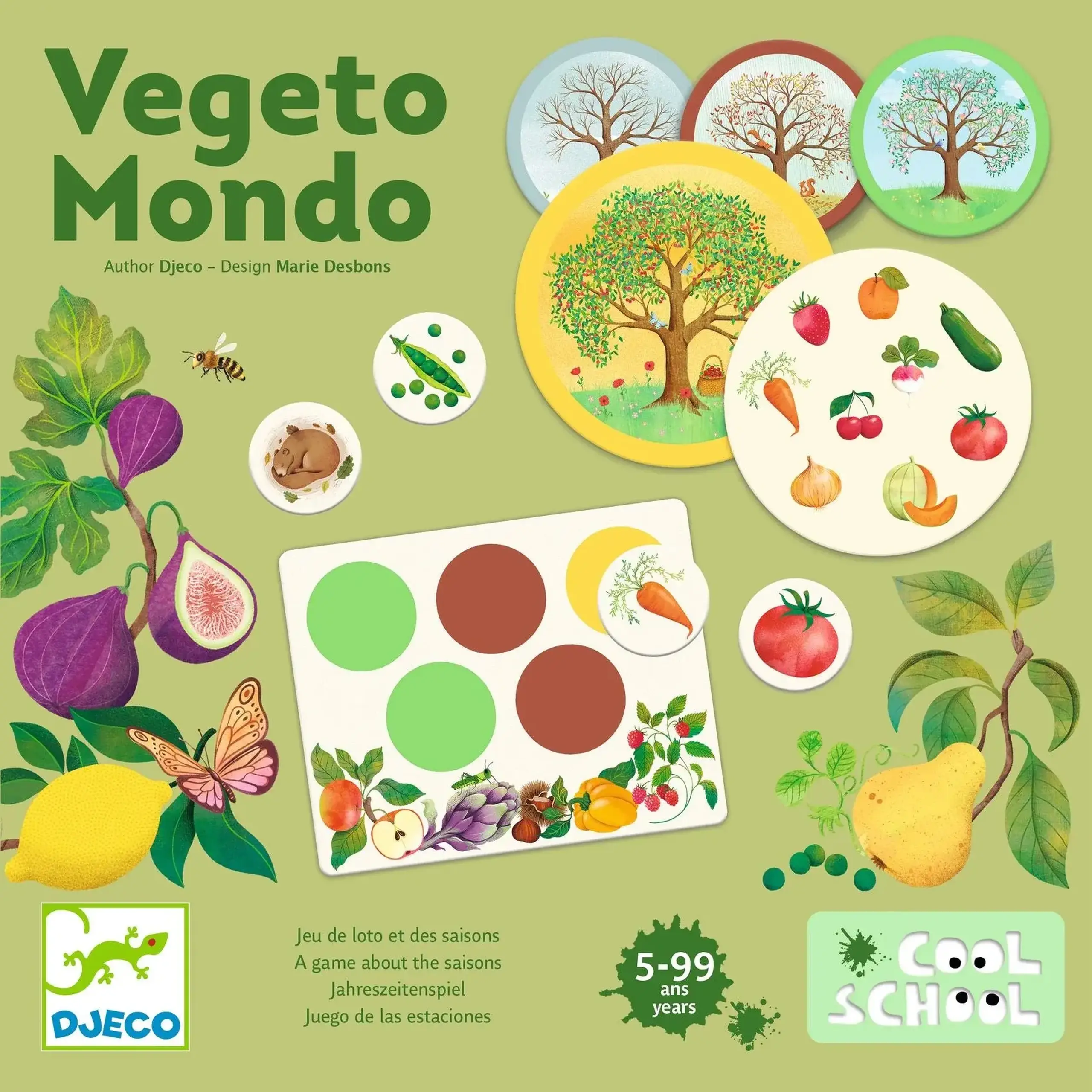 Joc loto Vegeto Mondo — Djeco