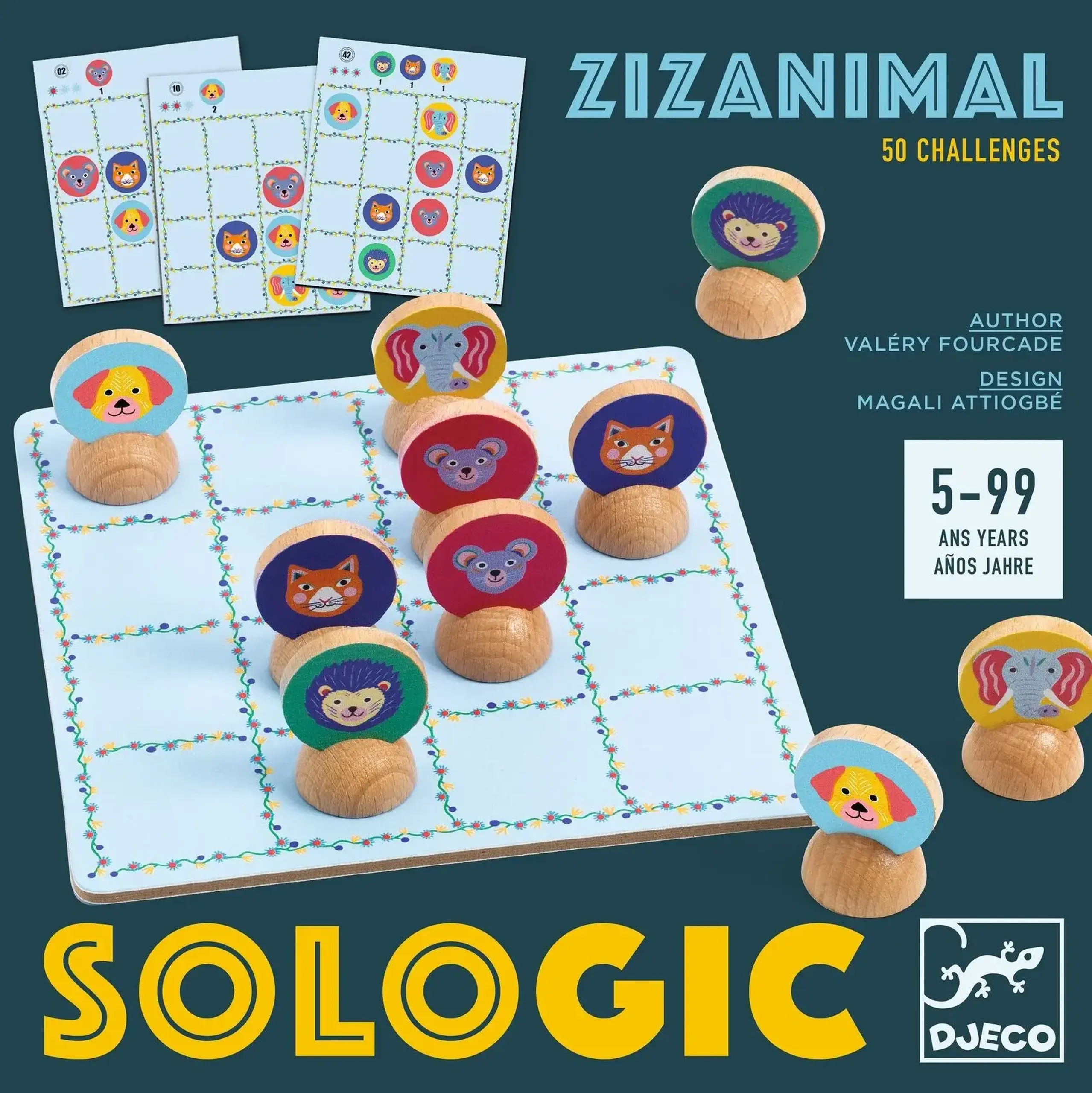 Joc de logică Zizanimal — Djeco