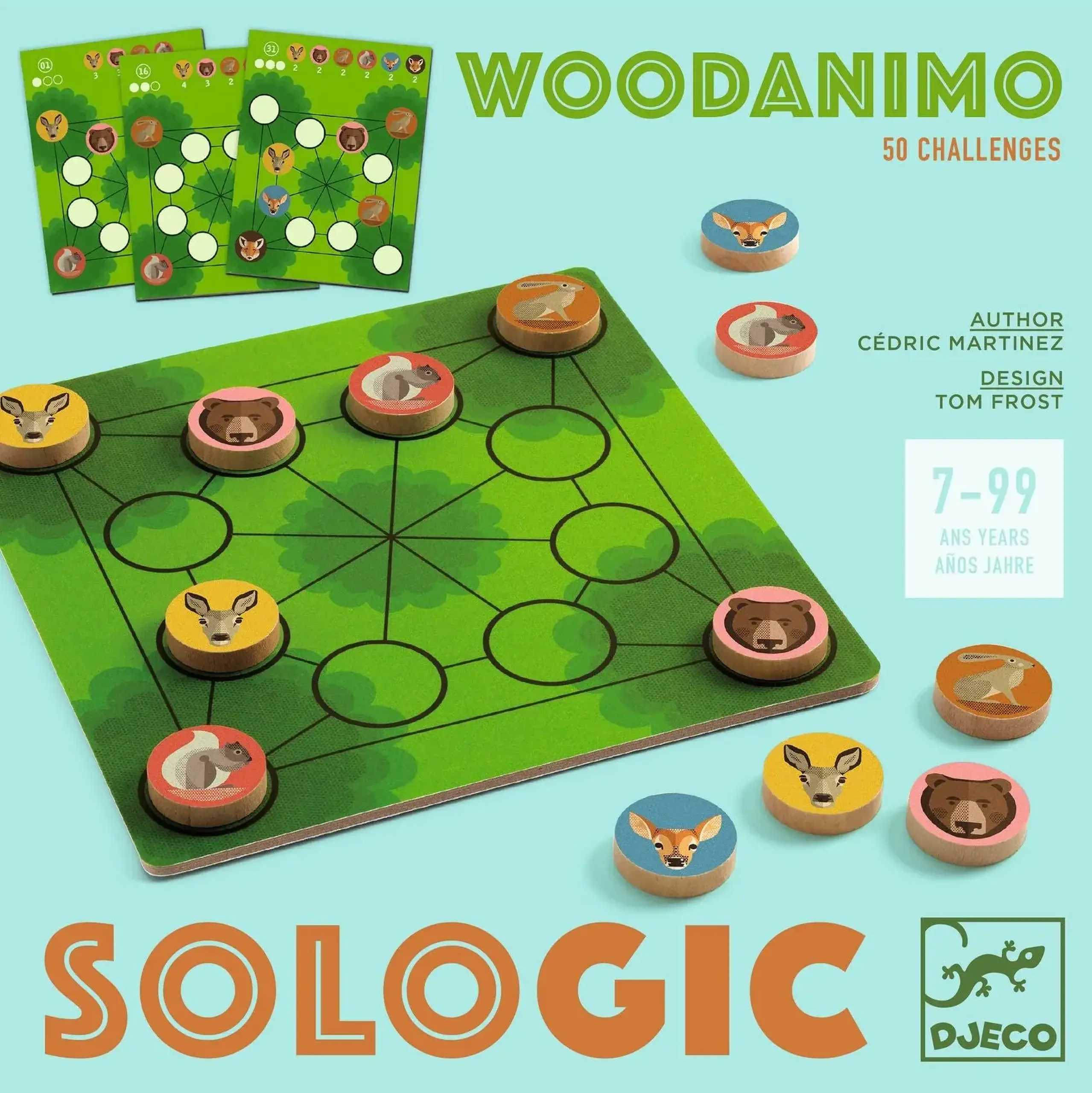 Joc de logică Woodanimo — Djeco