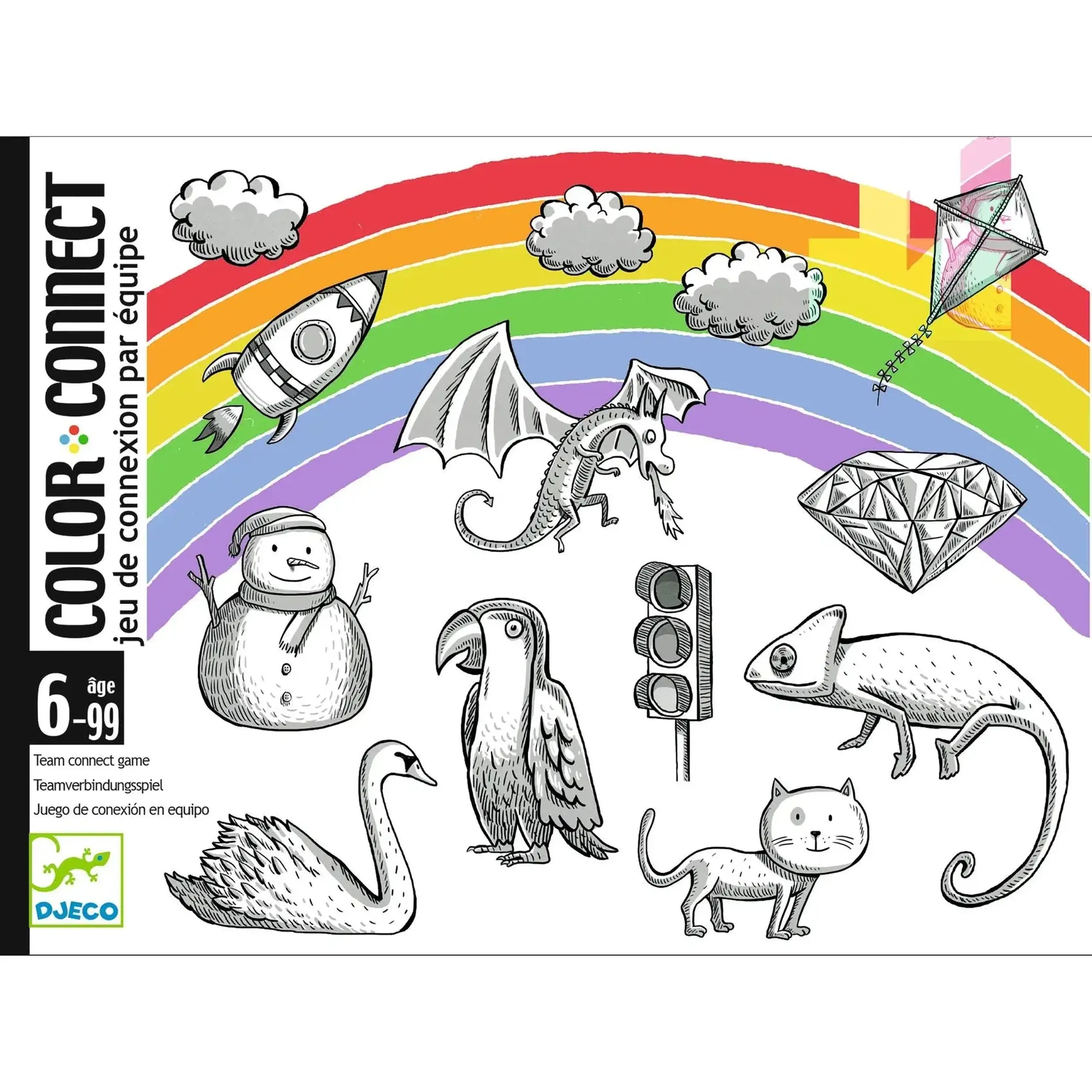 Joc de cărți Color Connect — Djeco