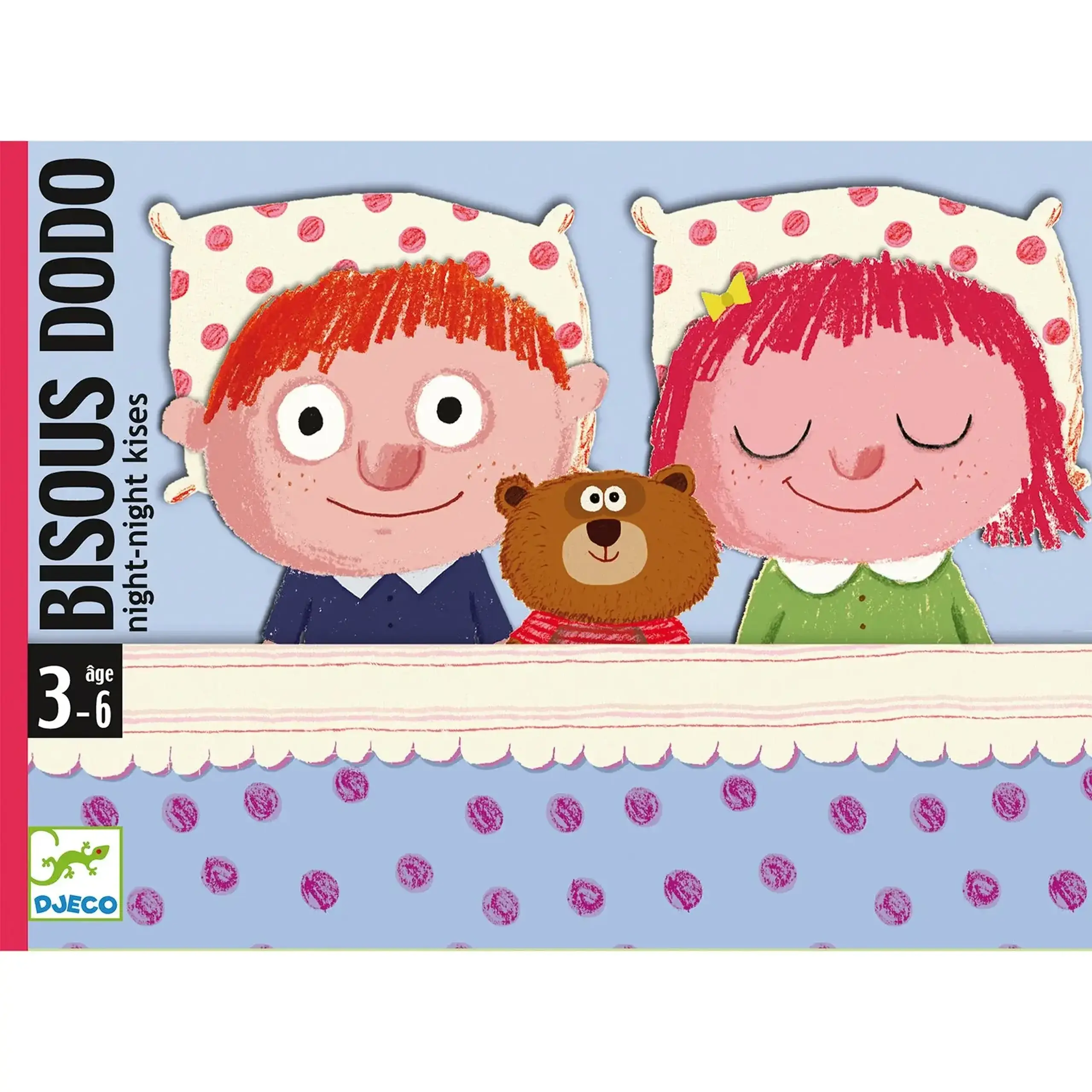 Joc de cărți Bisous Dodo — Djeco