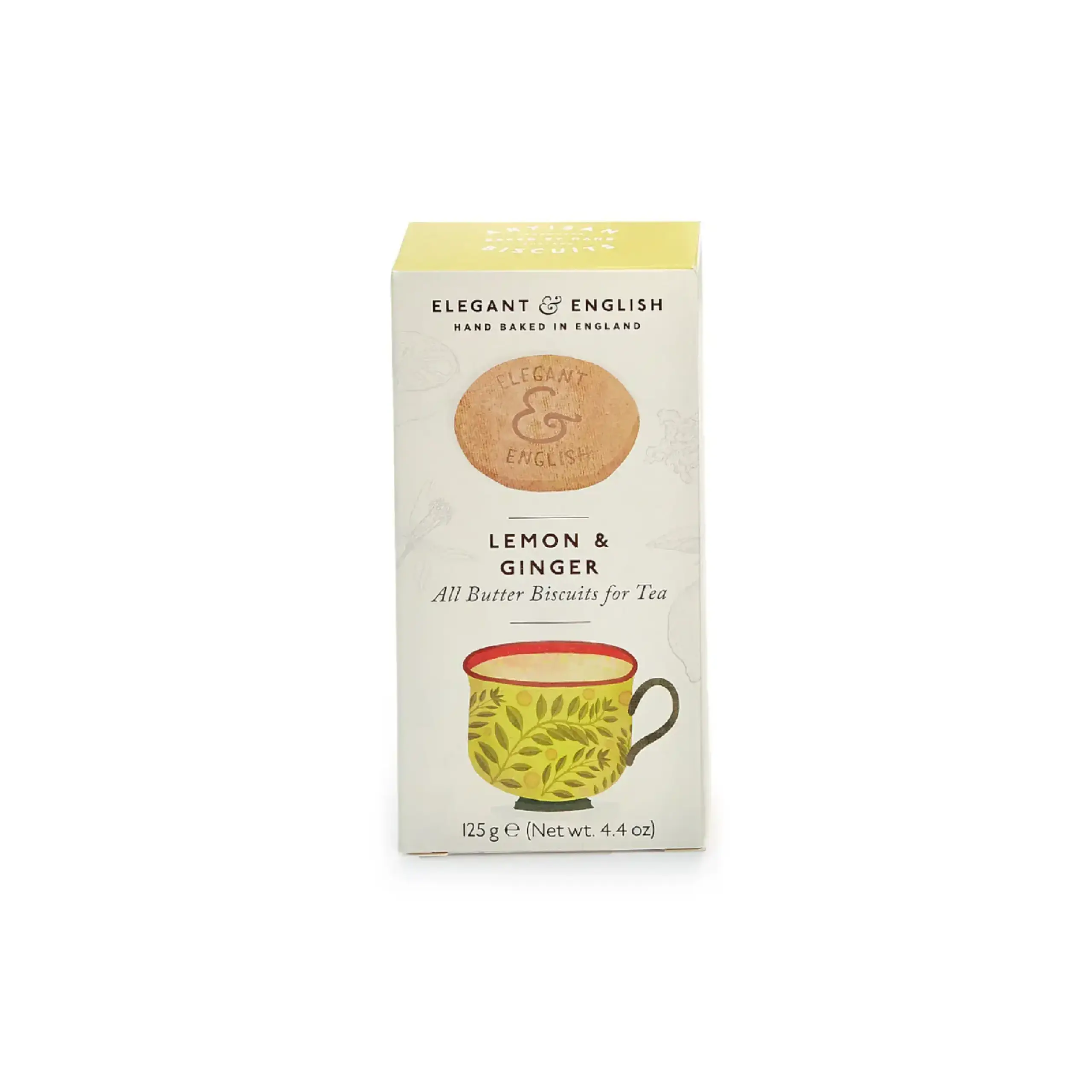 Biscuiți englezești Shortbread cu lămâie și ghimbir Elegant & English
