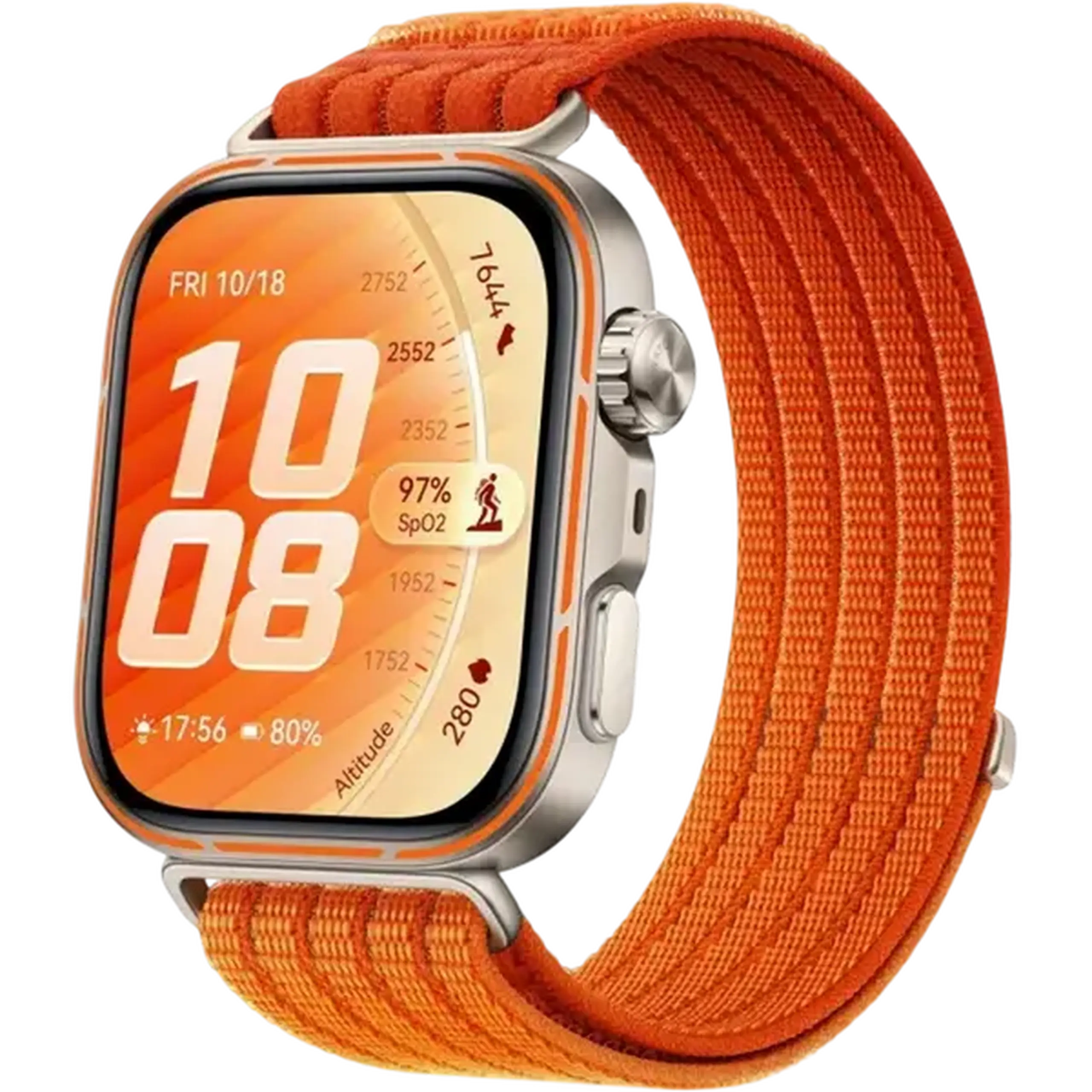 Ceas inteligent Huawei Watch Fit 5 Pro, Portocaliu