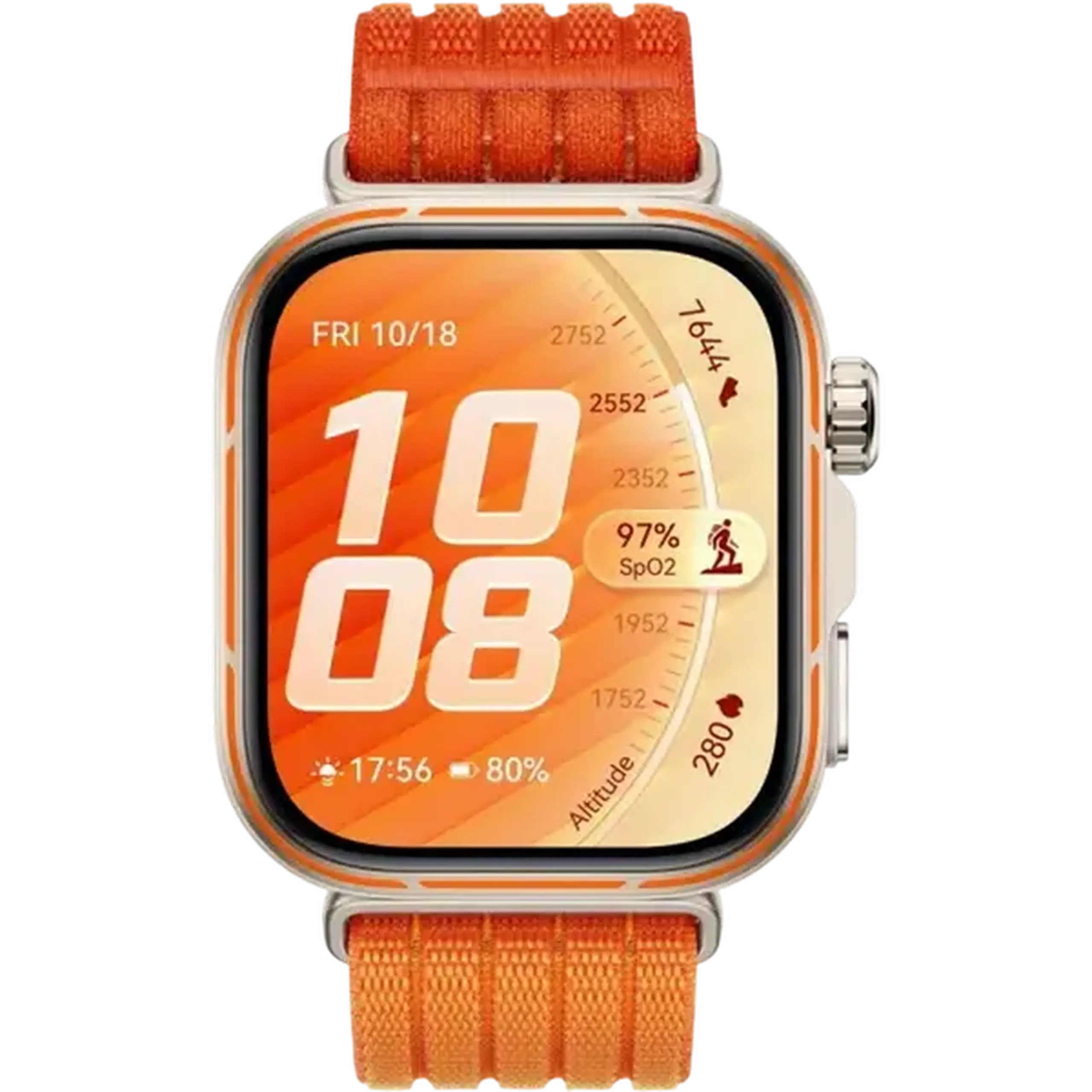 Ceas inteligent Huawei Watch Fit 5 Pro, Portocaliu