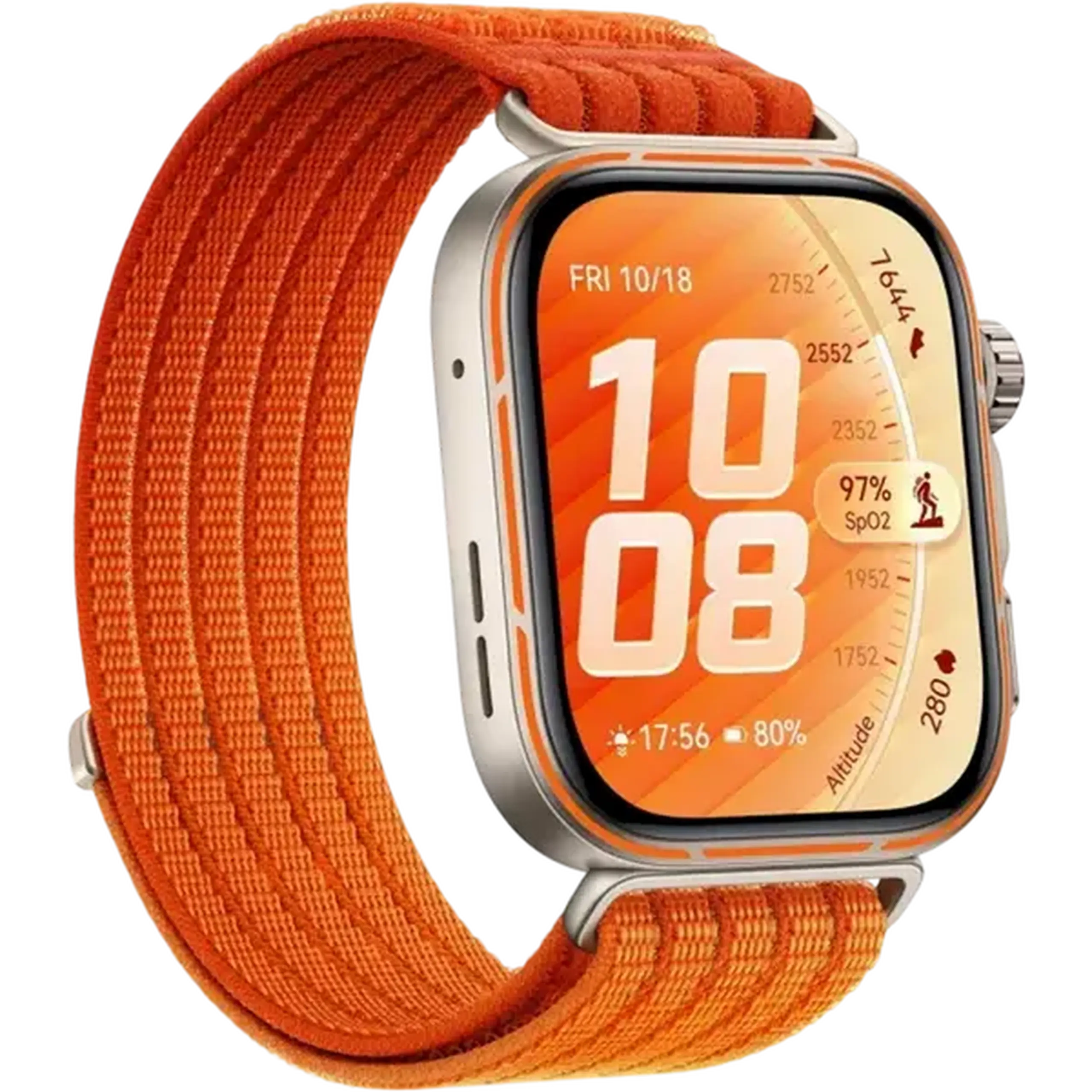 Ceas inteligent Huawei Watch Fit 5 Pro, Portocaliu