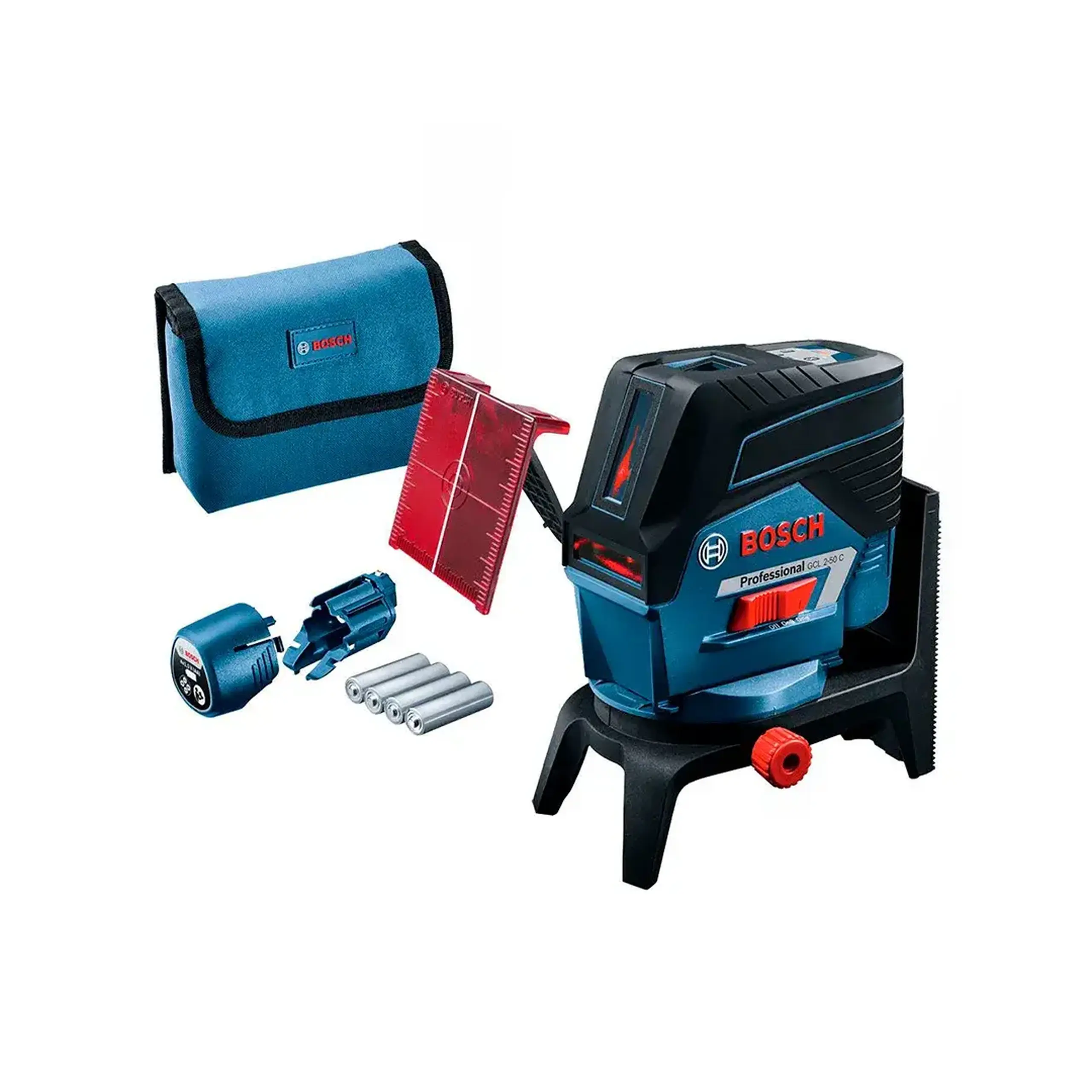 Nivelă cu laser GCL 2-50 C Roșu 20 m 6 V IP54