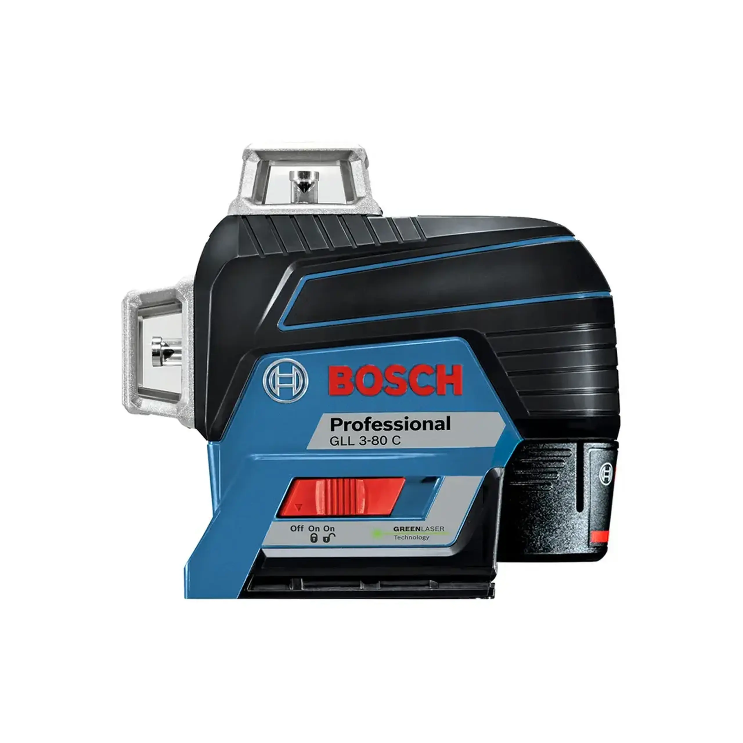 Nivelă cu laser GLL 3-80 C Roșu 30 - 120 m 6 V IP54 Bosch