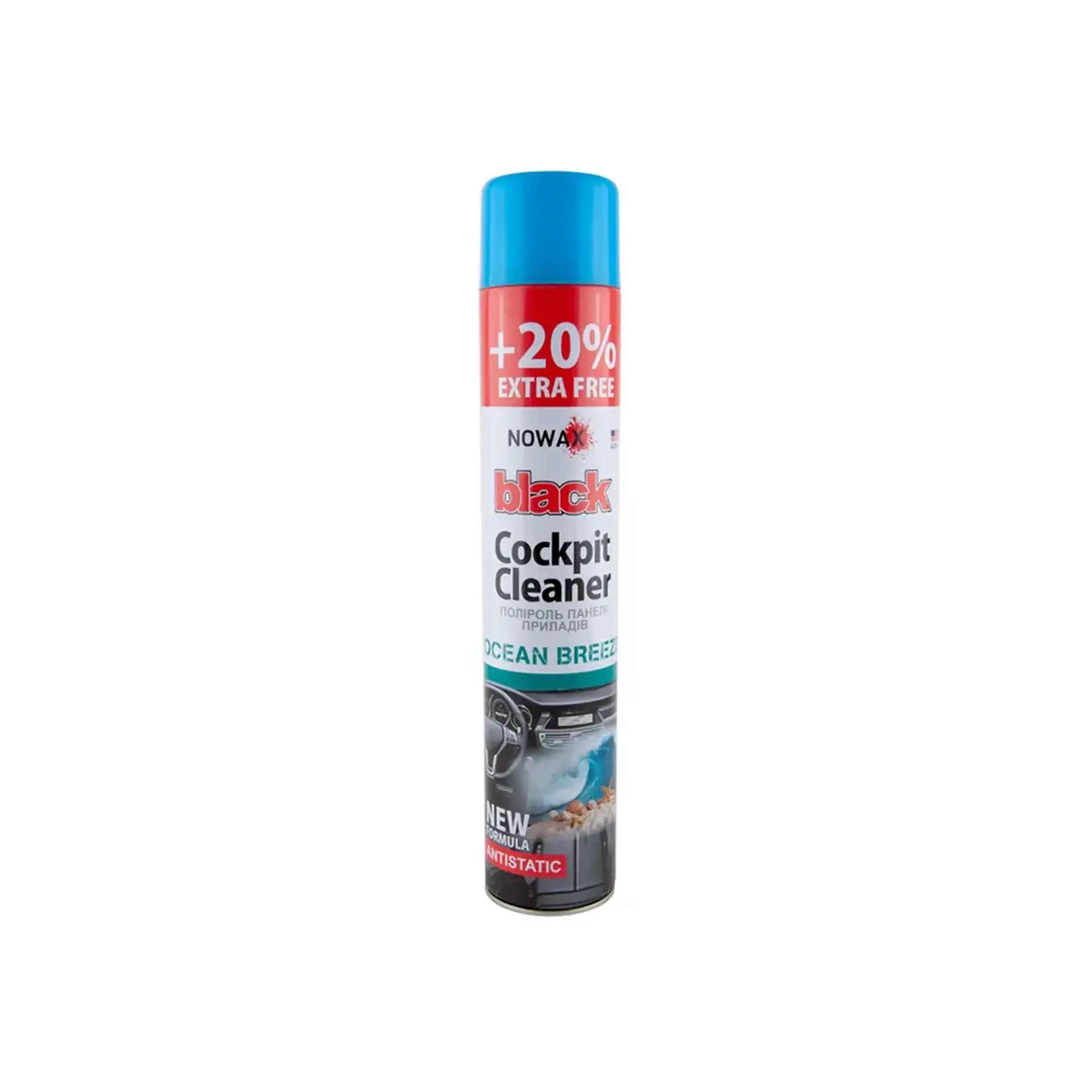 Soluție pentru lustruire plastic OCEAN BREEZE 750 ml Nowax
