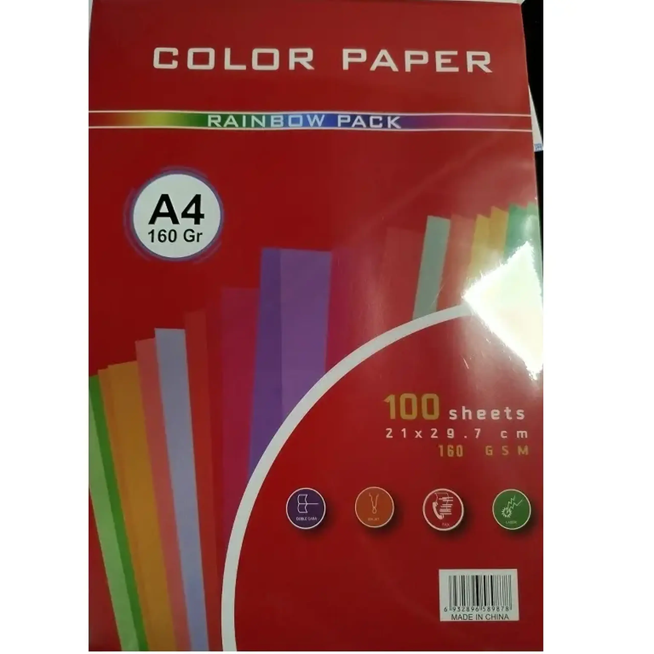 Carton color A4 160gr 100 foi 10 cul.(ML 9-2)