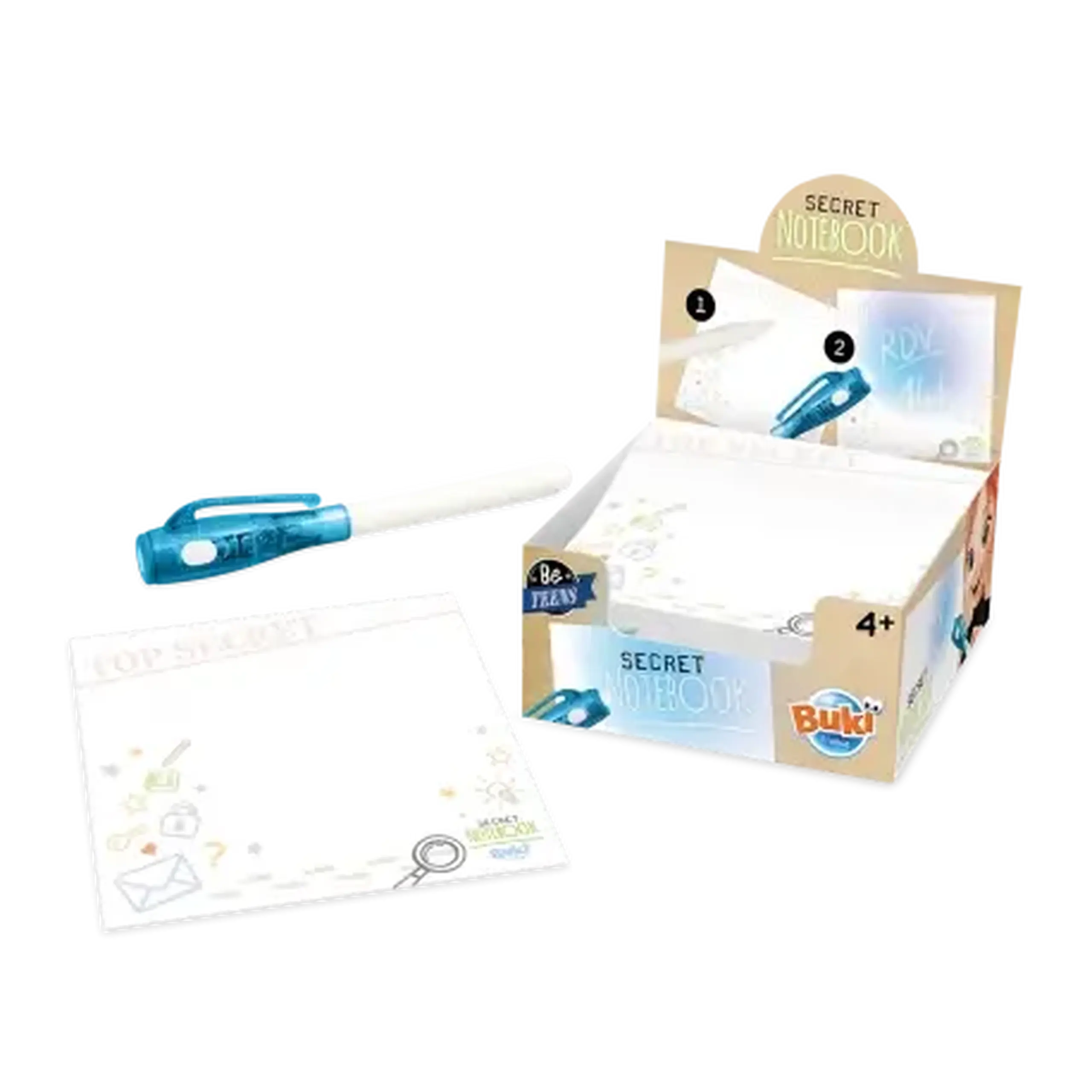 Caiet secret cu pix UV — Buki