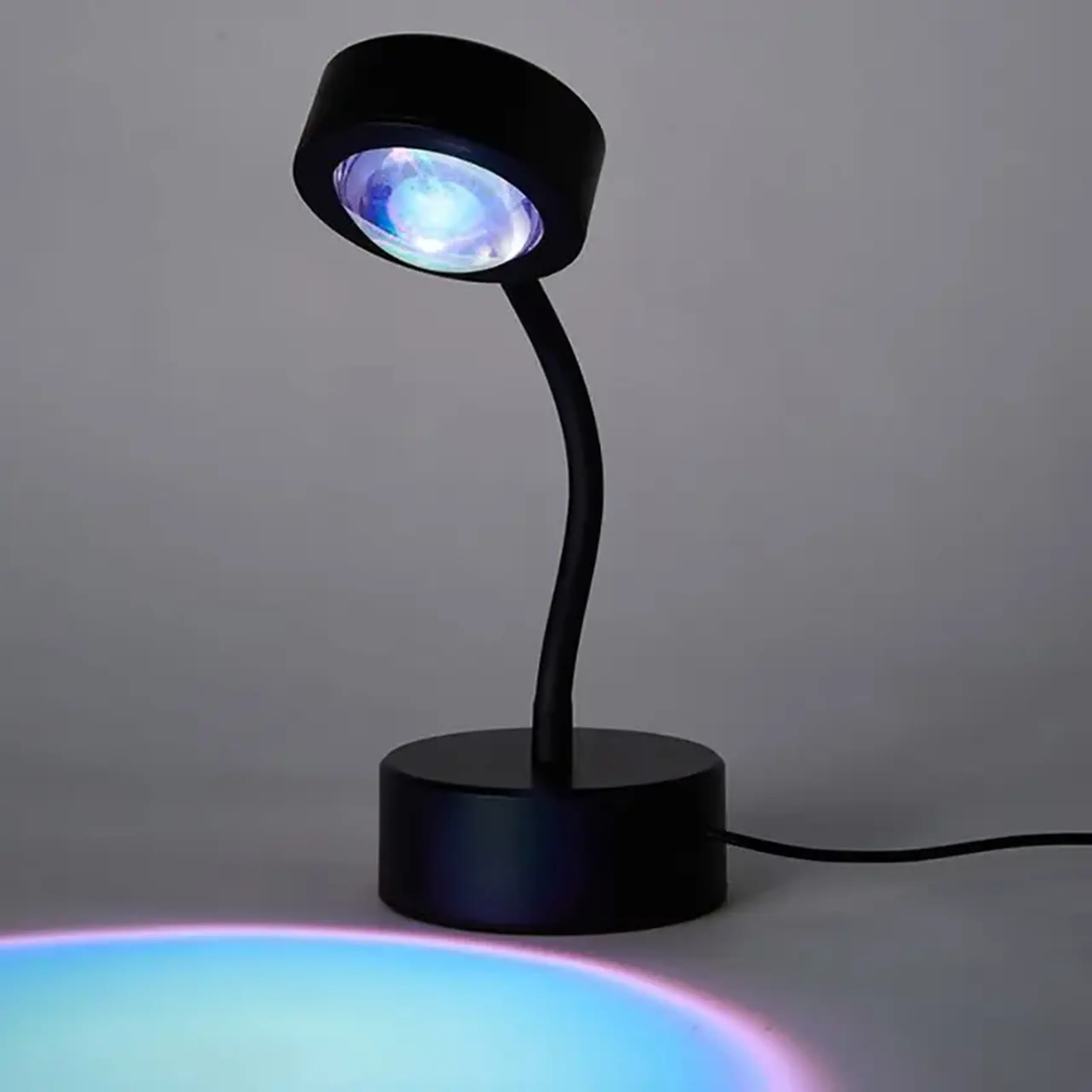 Lampa de birou Cellularline Sunset, Negru