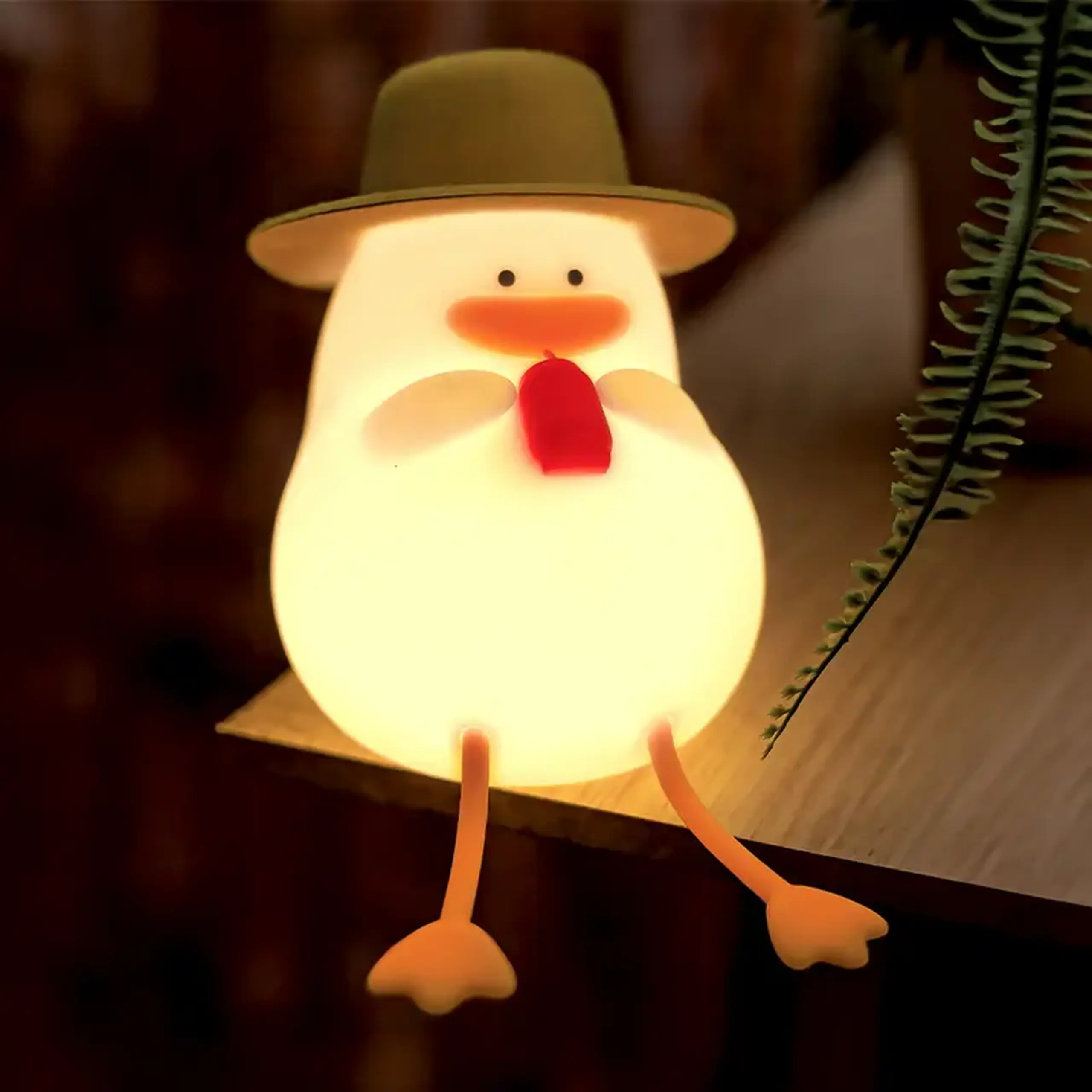 Lampă de noapte Forever light Summer duck, Roz