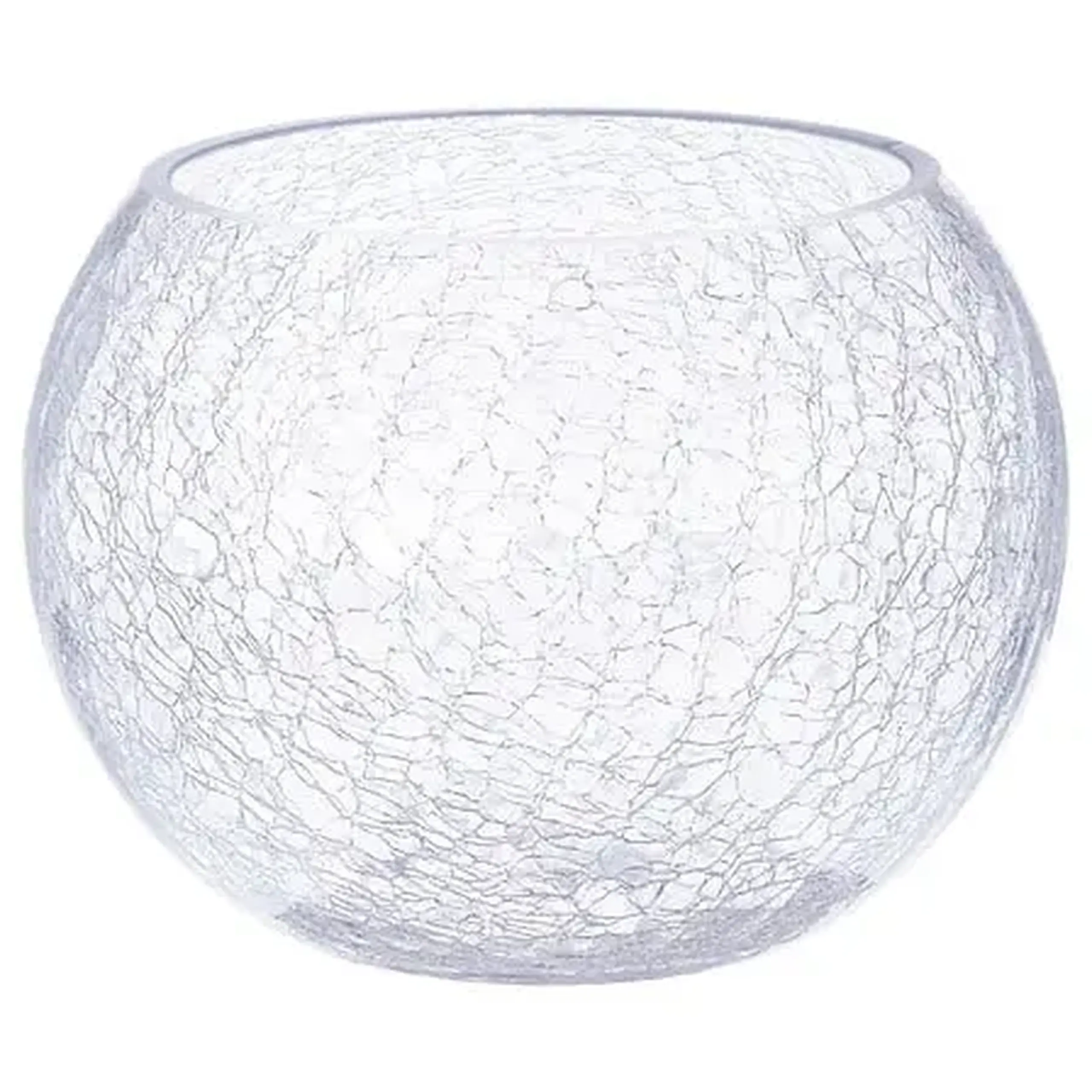 Vază din sticlă BALL CRACKLE D20