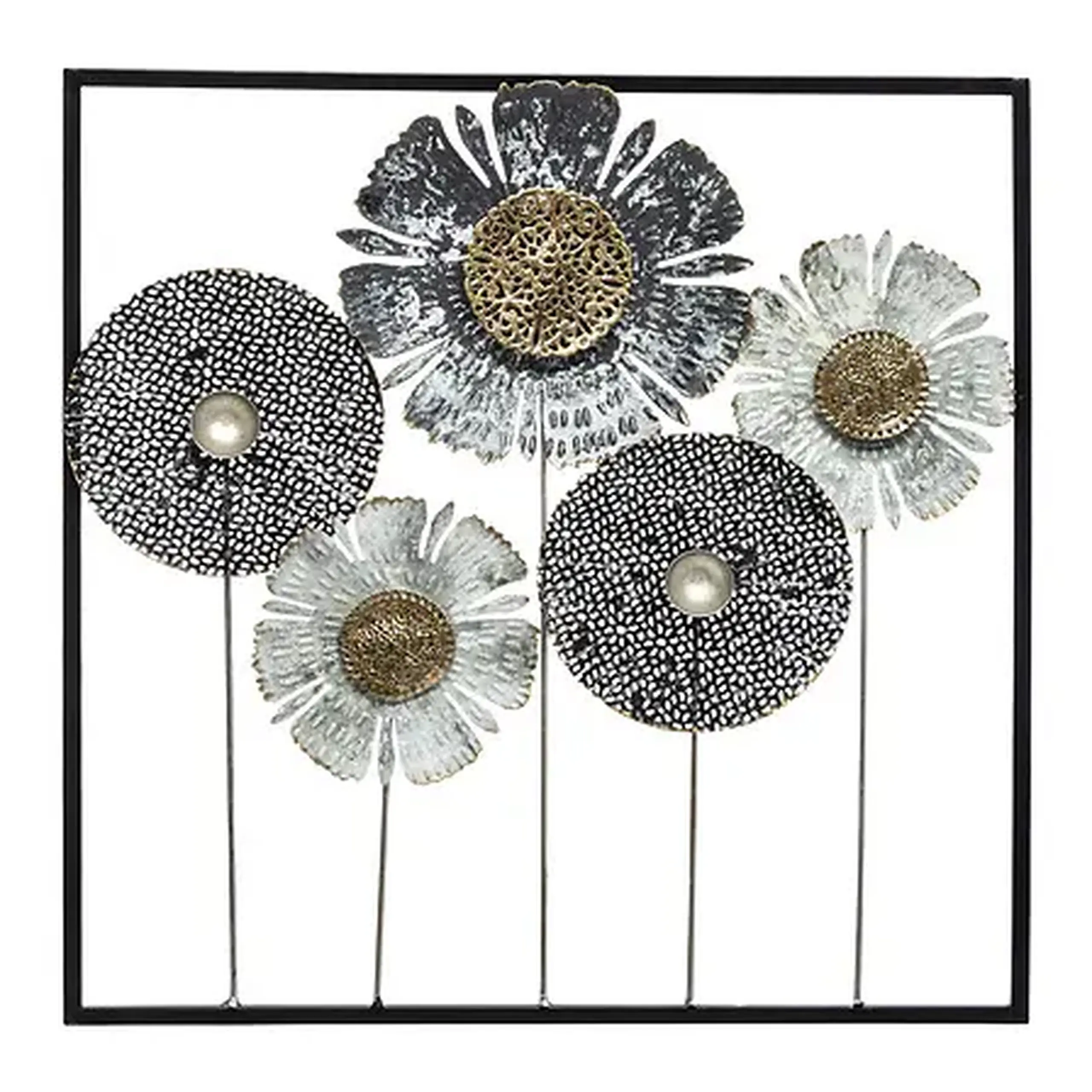 Decorațiune de perete FLOWER FIORE 50X50