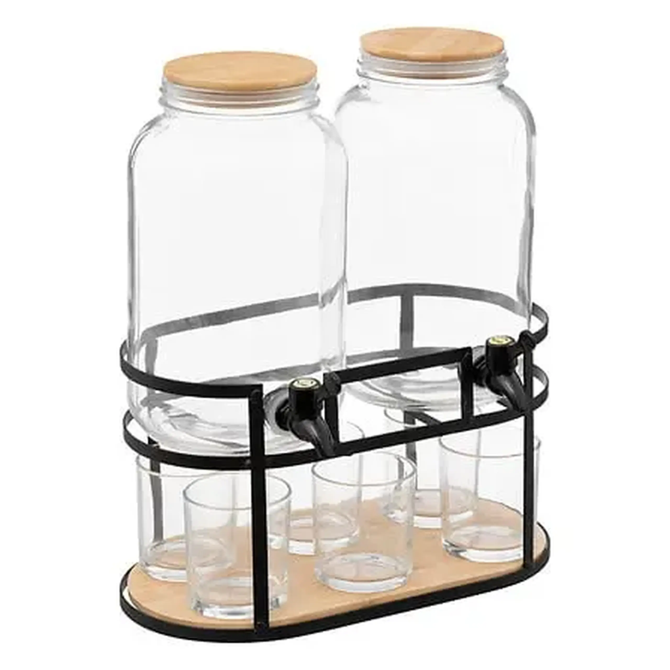 Set dispenser cu suport x2 3,3L