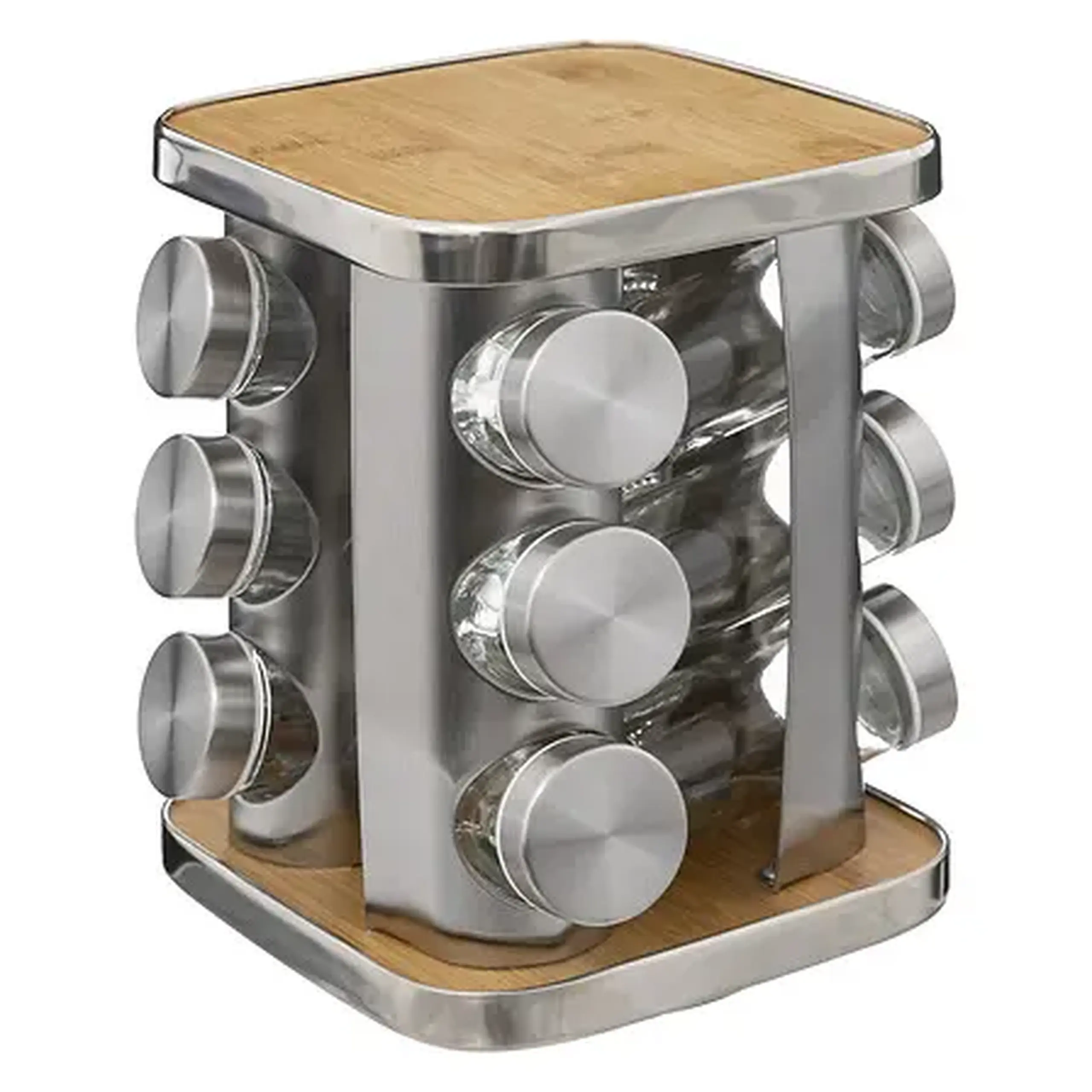 Set recipiente condimente cu suport