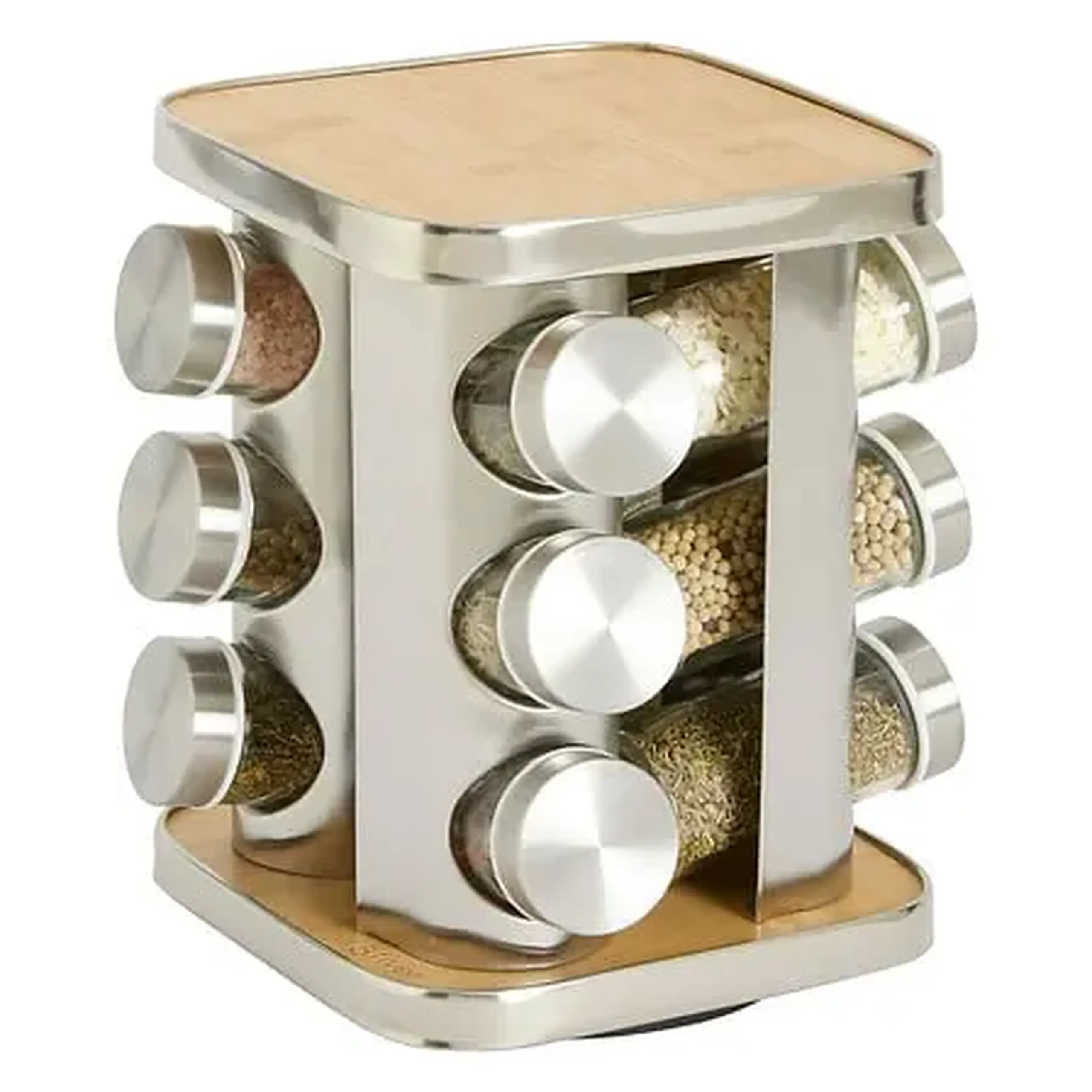 Set recipiente condimente cu suport