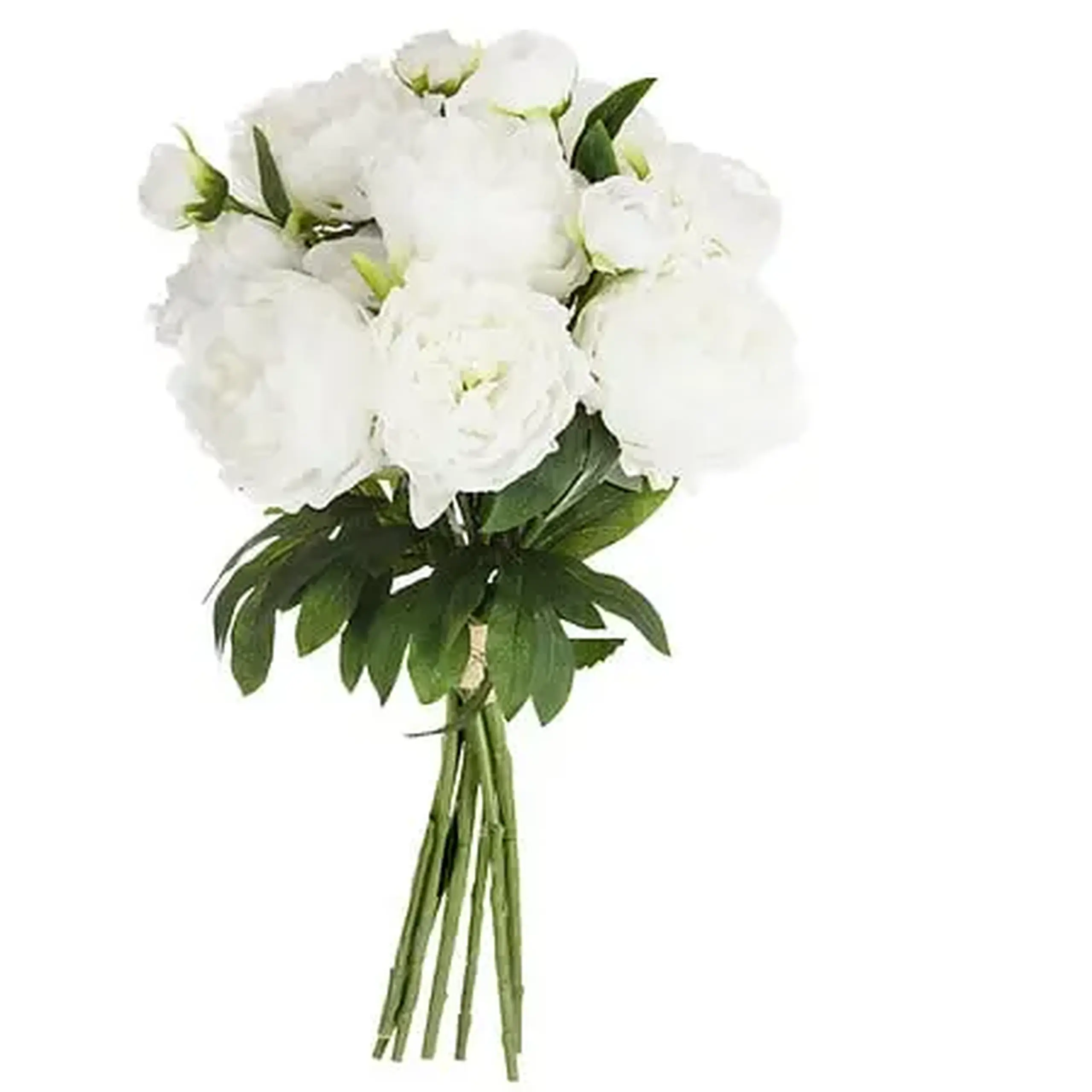 Buchet decorativ bujori H50