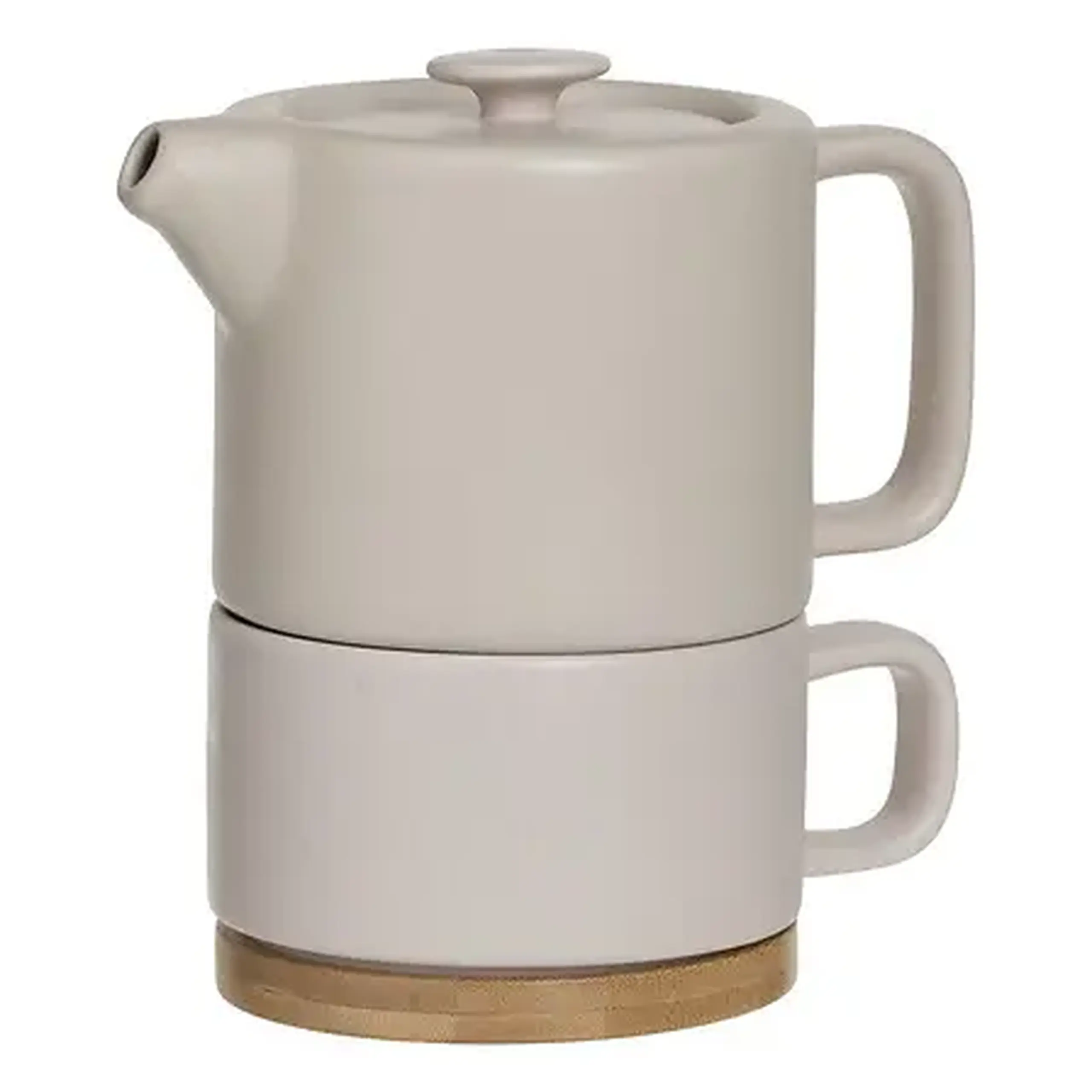 Set ceainic cu cană ROSE
