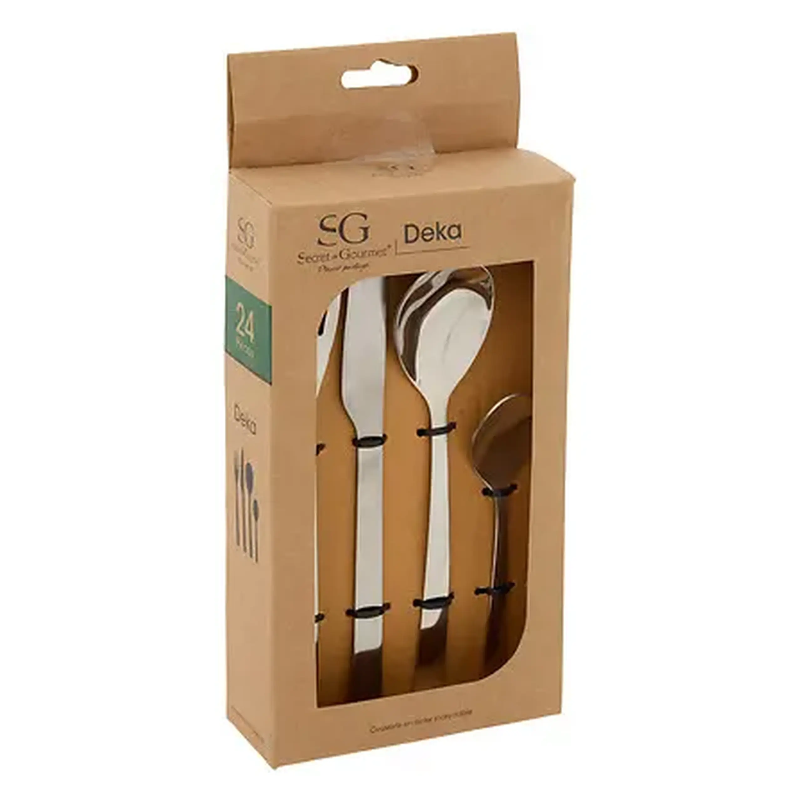 Set tacâmuri MENAGERE INOX 24P