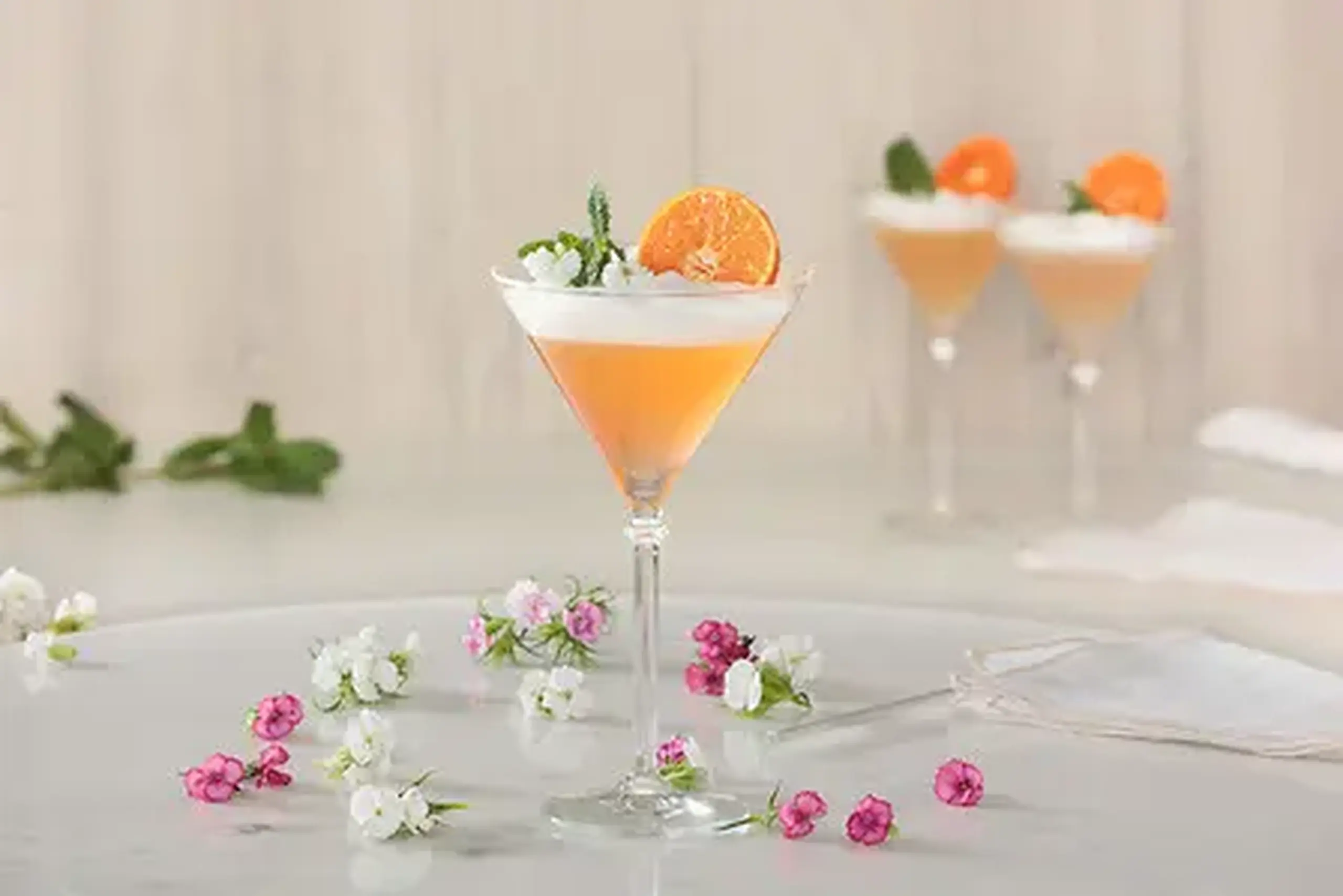 Set pahare cocktail STRIE X4