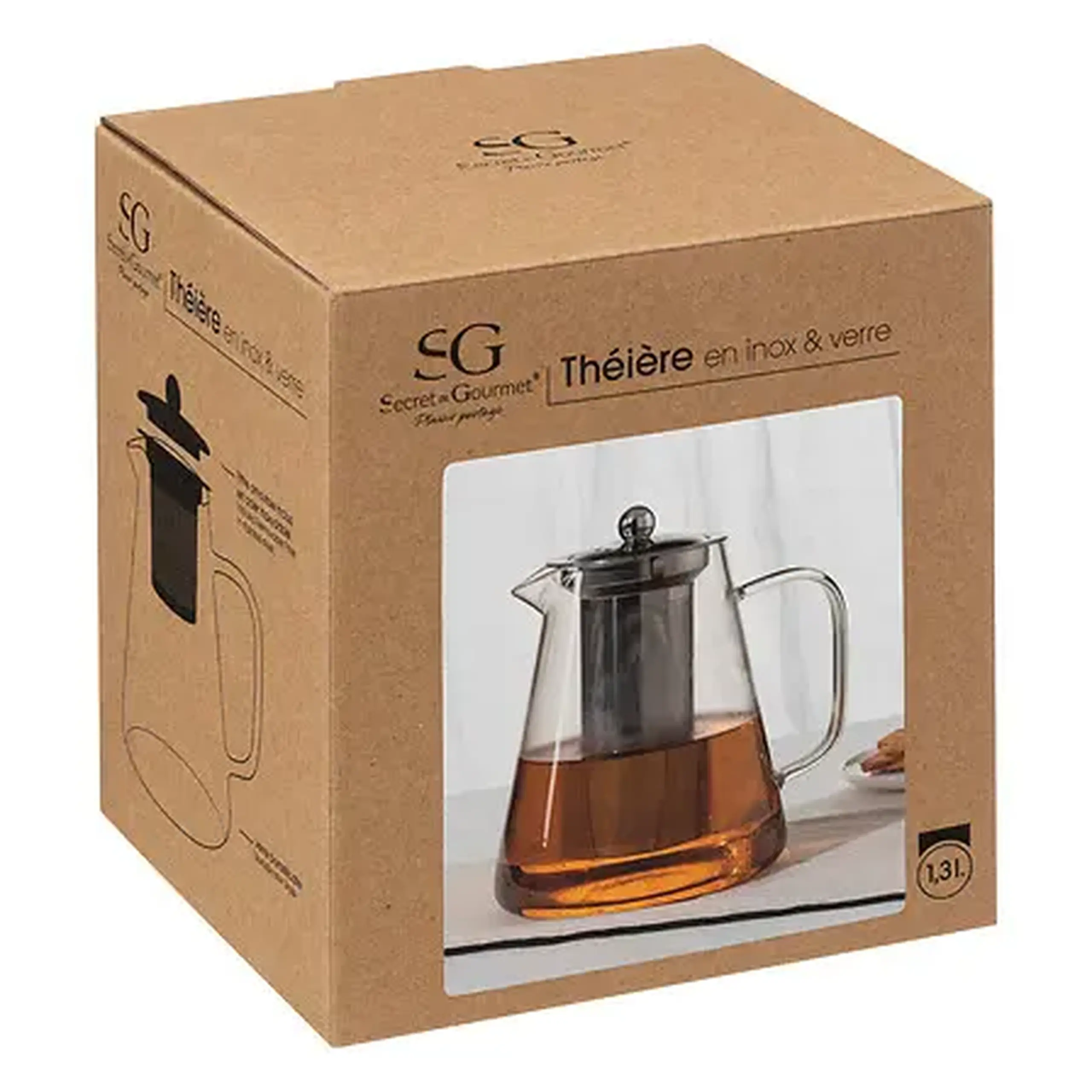 Ceainic cu infuzor BEC 1,3L