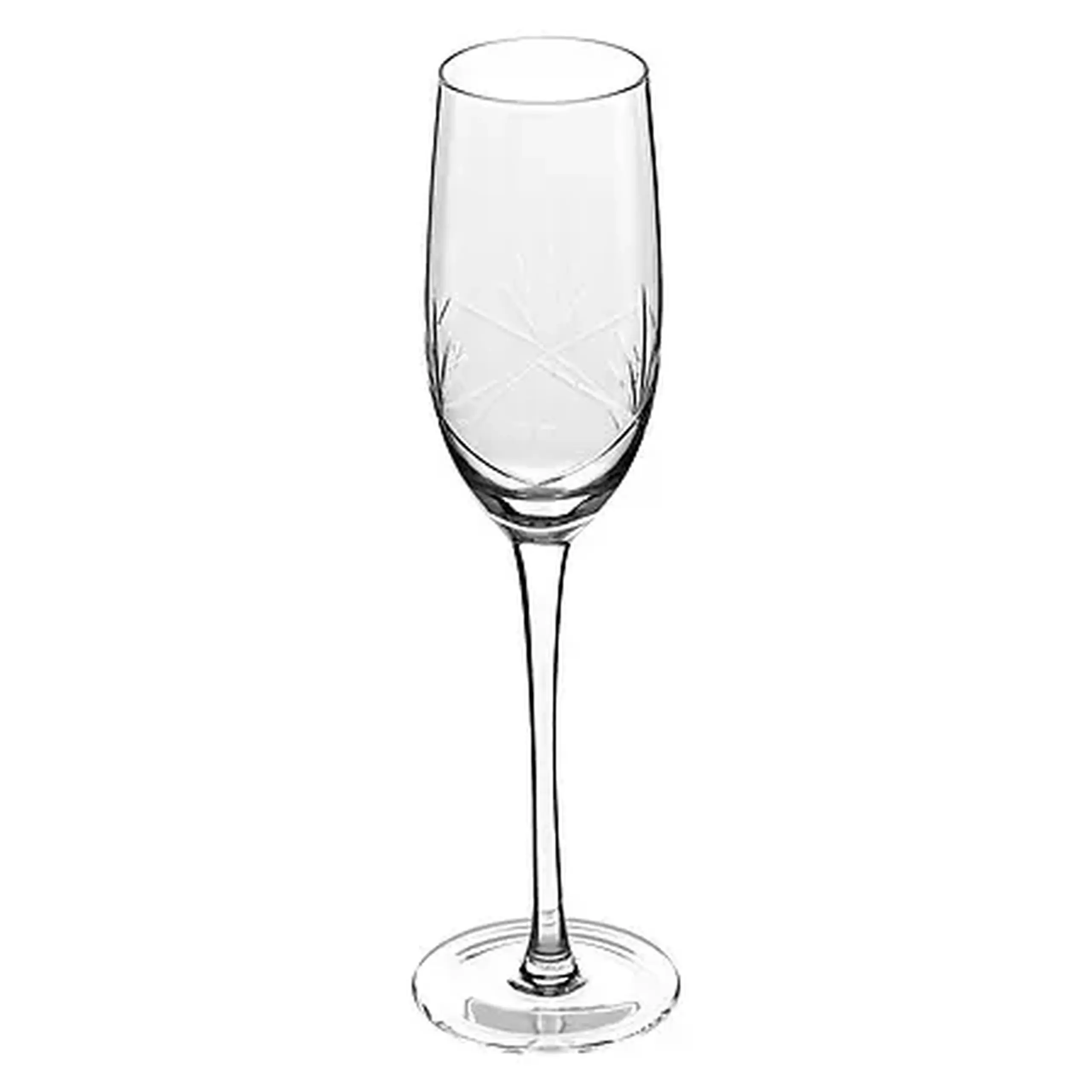 Set pahare șampanie FLUTE X6 21ML