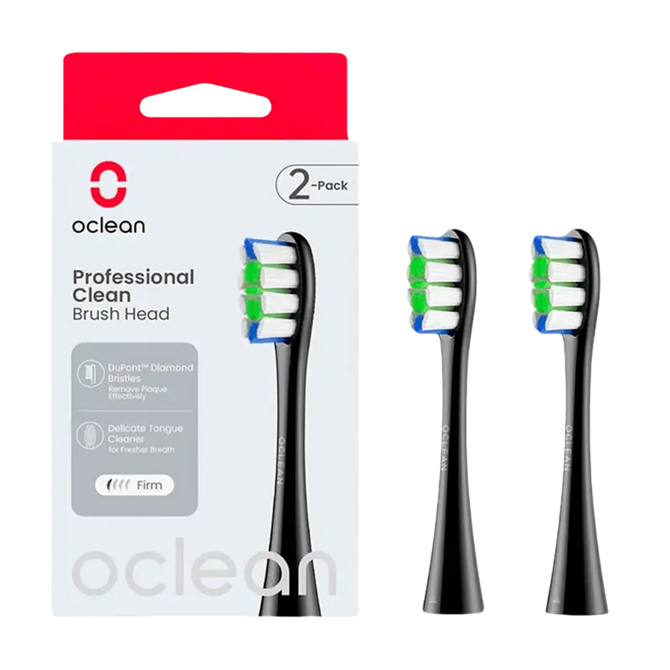 Duză pentru periuța de dinți electrică Oclean P1C5 B02, Negru