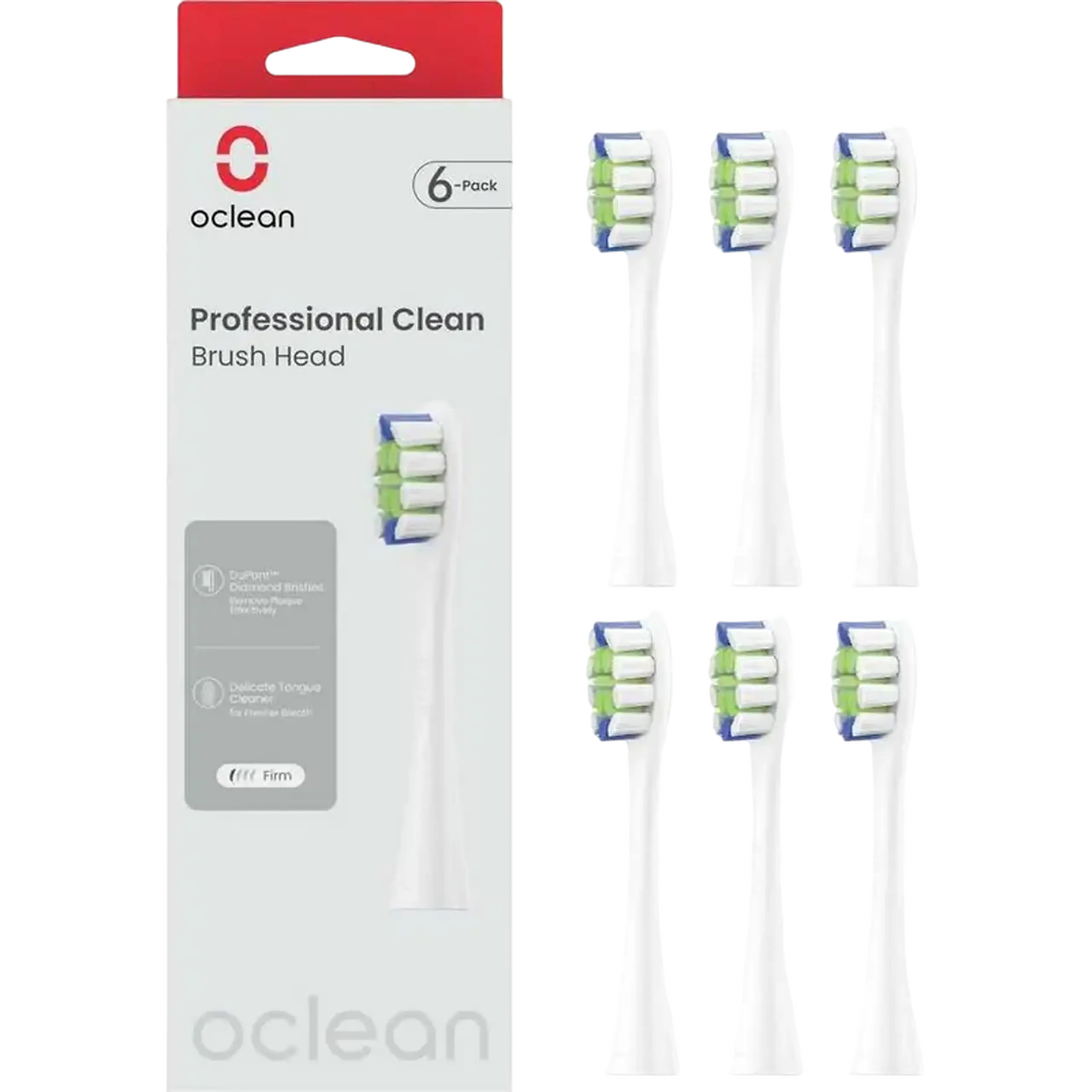 Duză pentru periuța de dinți electrică Oclean P1C1 W06, Alb
