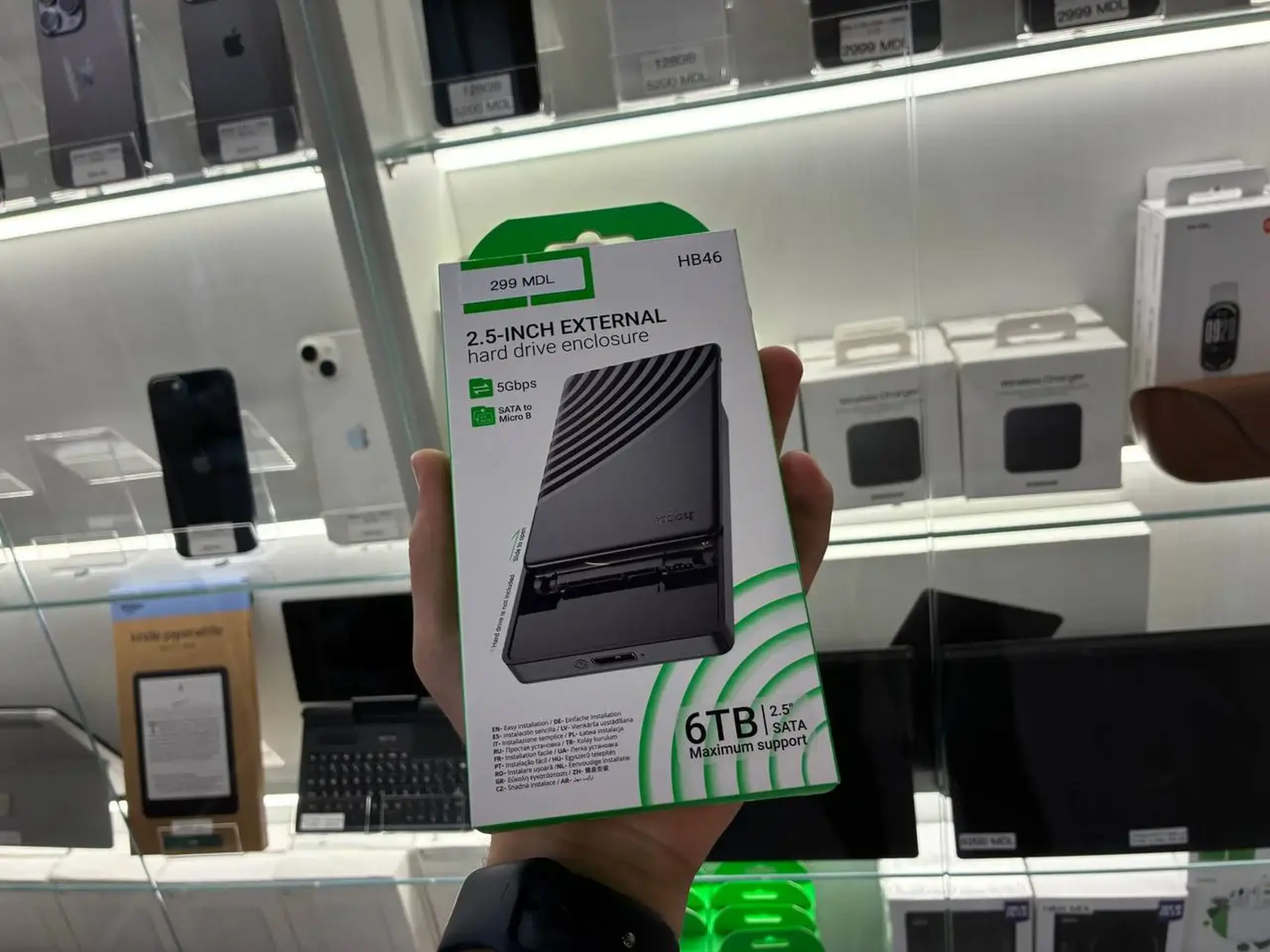 Hard Disk Extern HDD 320GB 2.5" USB 3.0 HB46 | Black