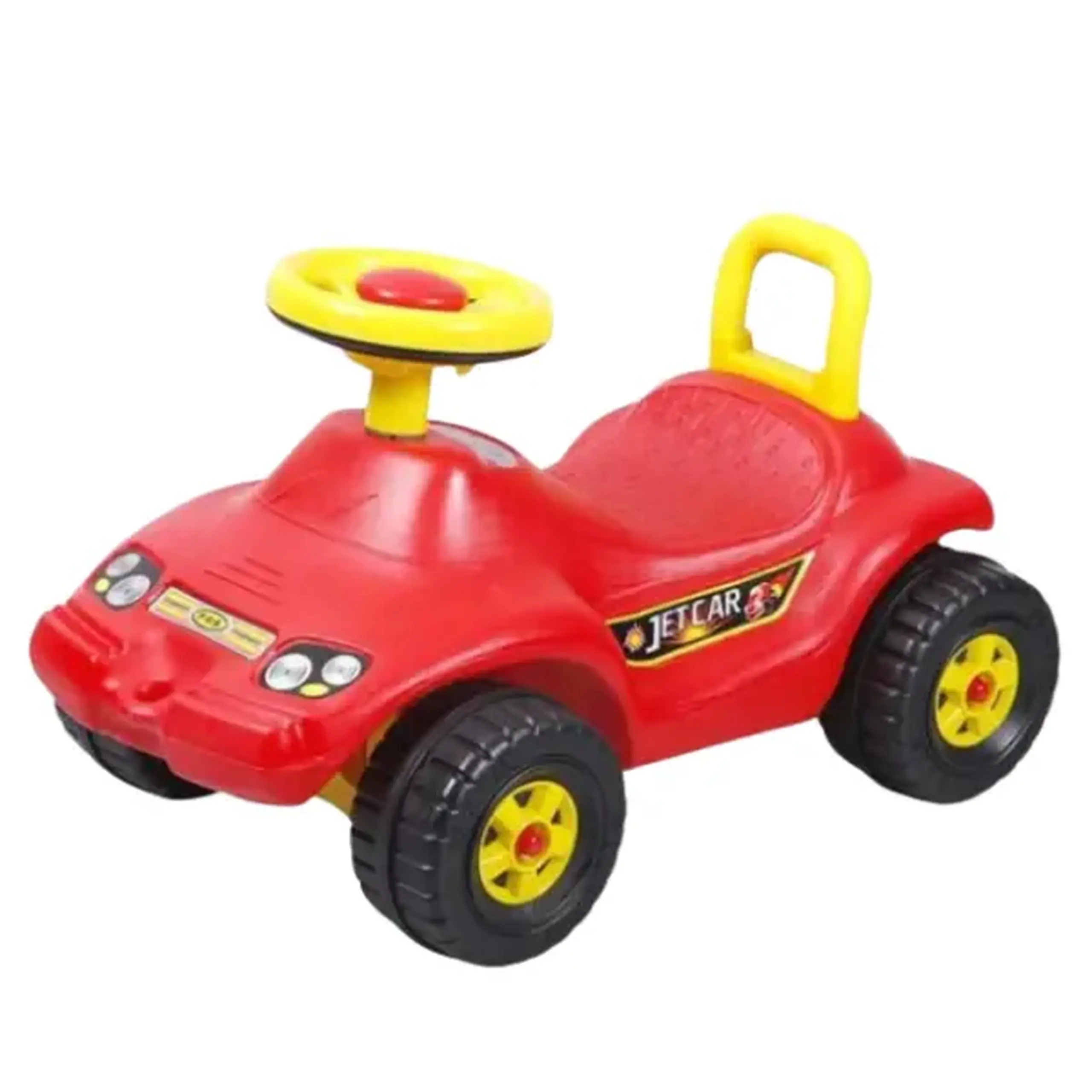 Mașinuță de împins "JET CAR", roșu