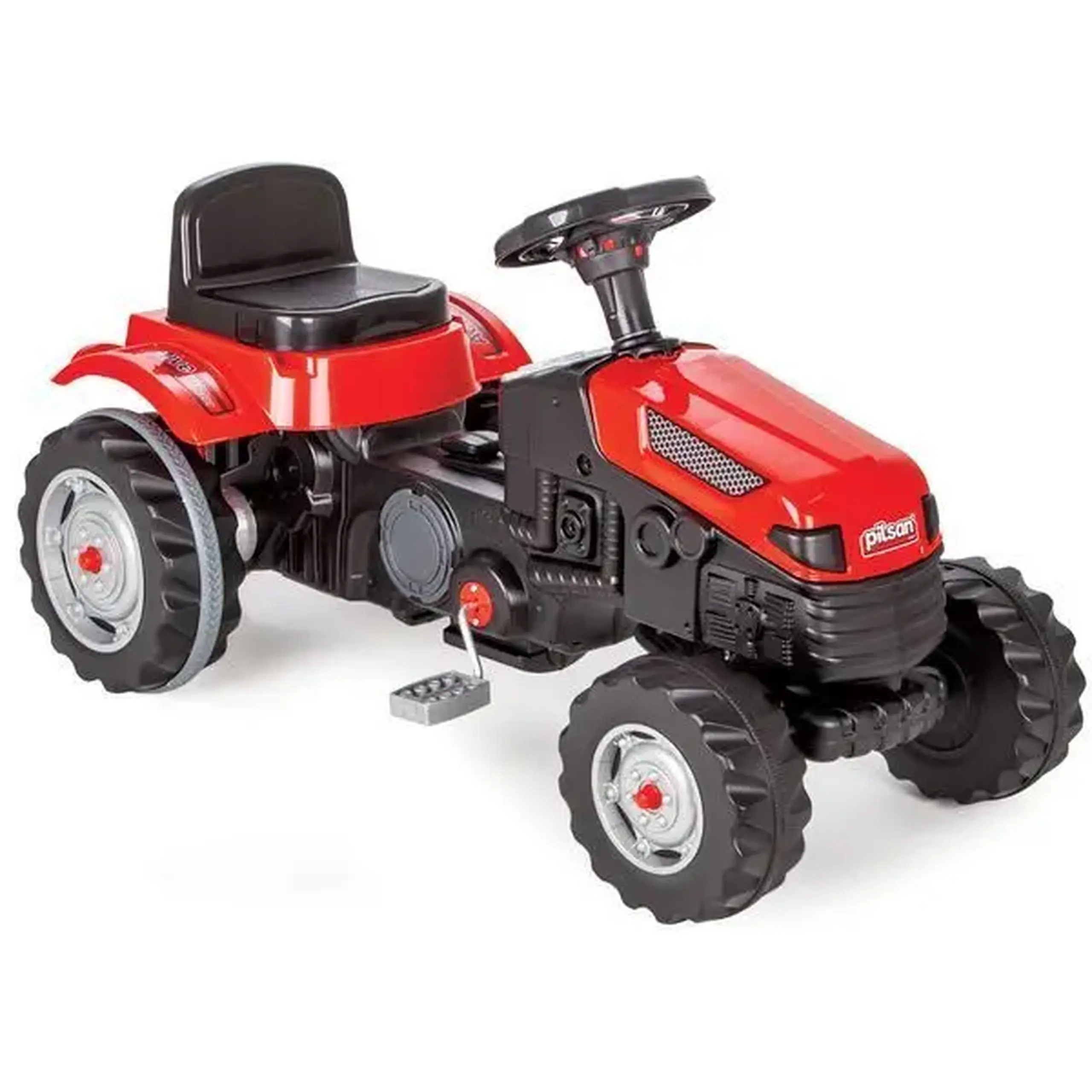 Tractor cu pedale ACTIVE, roșu