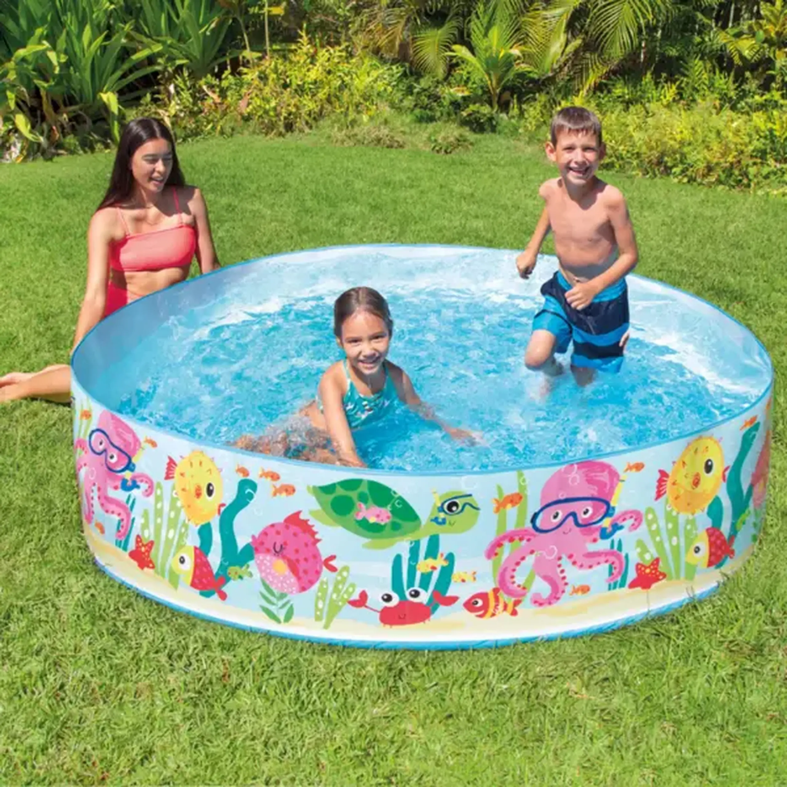 INTEX Piscină pentru copii “Jocul oceanului” 183х38 cm, 958 L, 3+