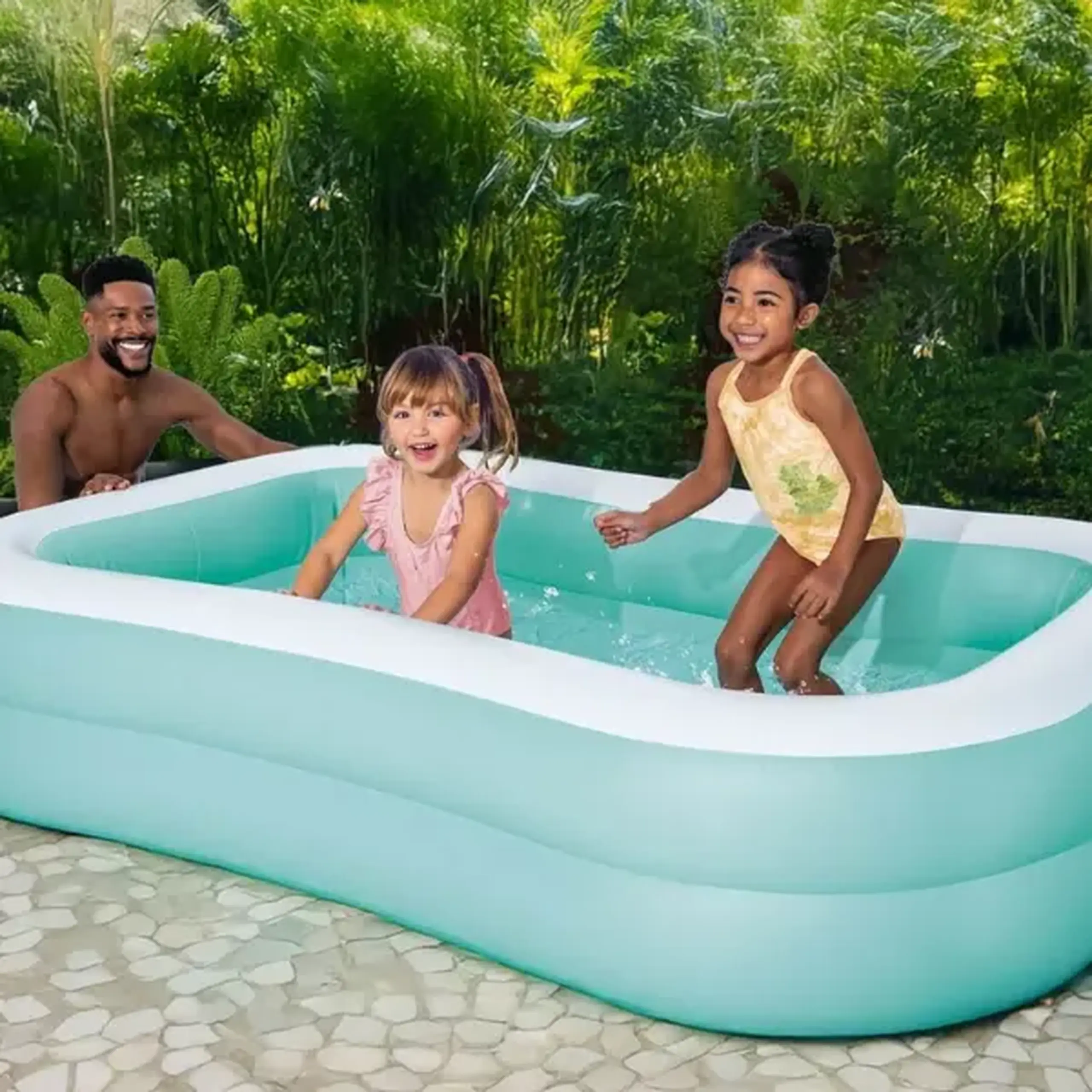 INTEX Piscină gonflabilă pentru copii 229x147x46 cm, 600 L, 3+