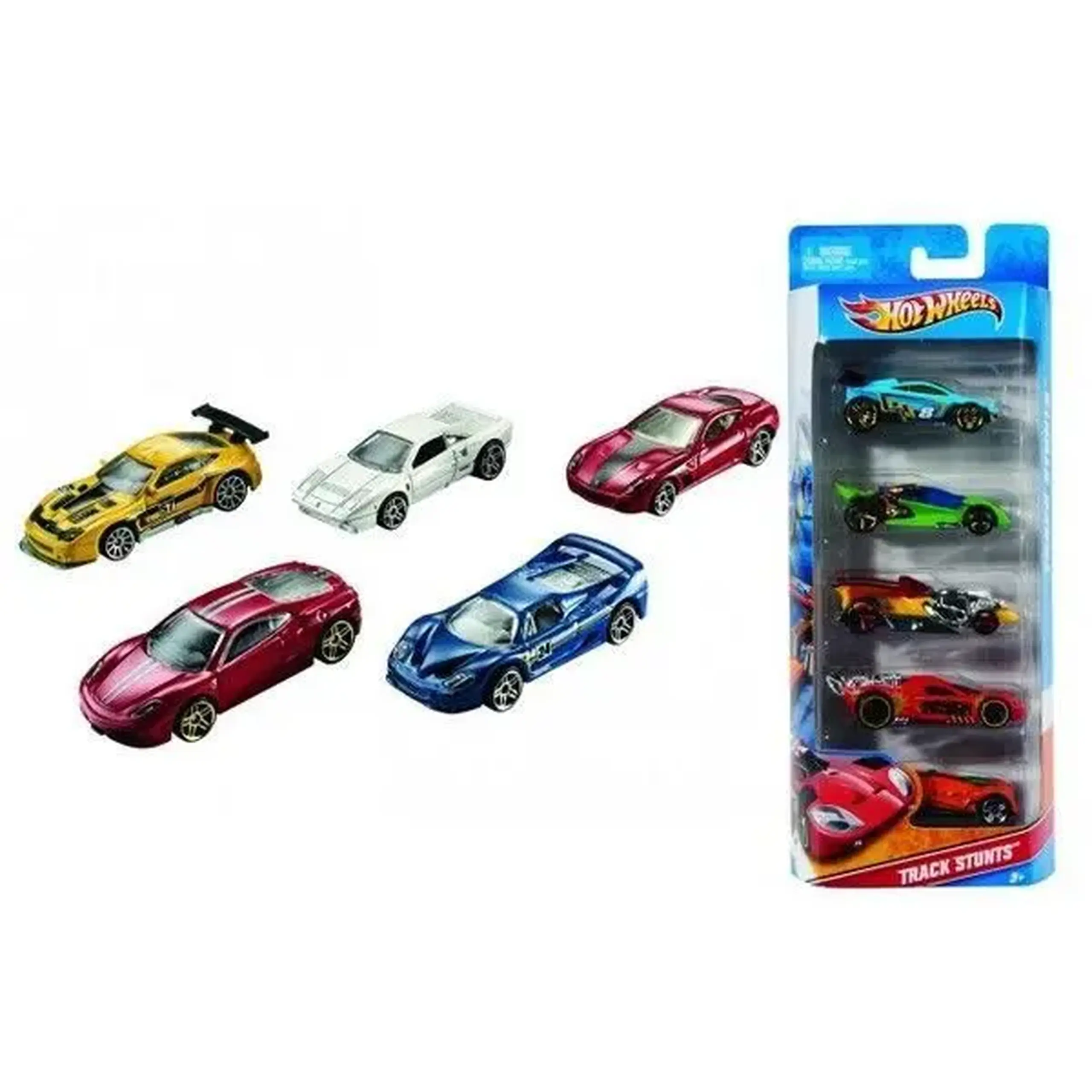 Hot Wheels Set 5 masini de baza (as).