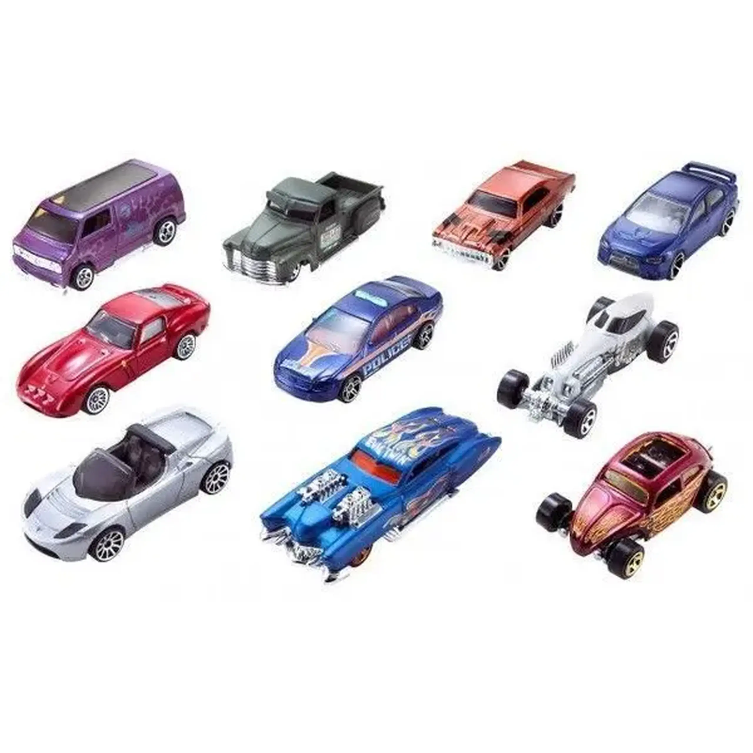 Hot Wheels Set 10 masini de baza (as).
